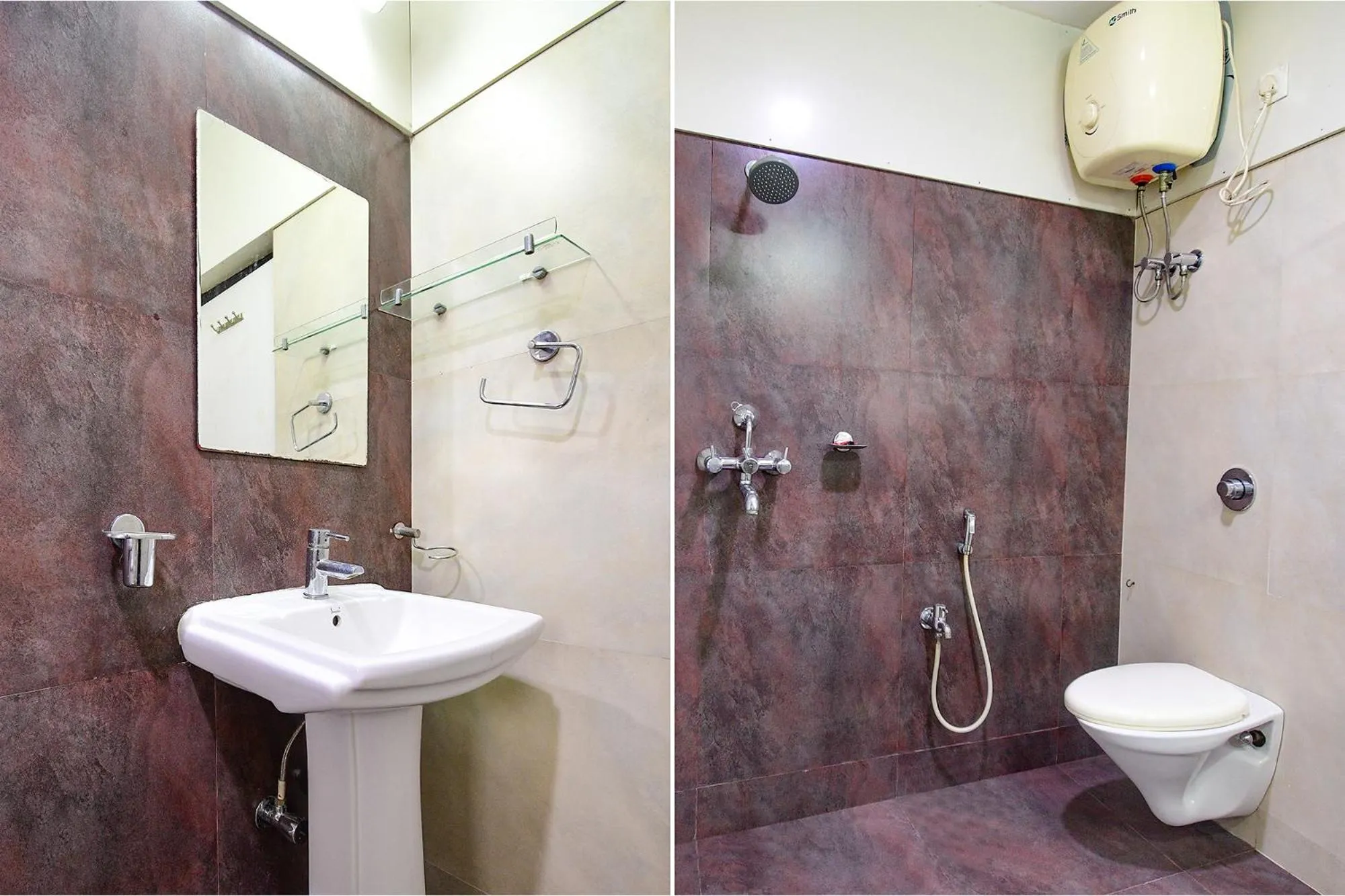 Bathroom in FabHotel Rani Tower - Chinar Park
