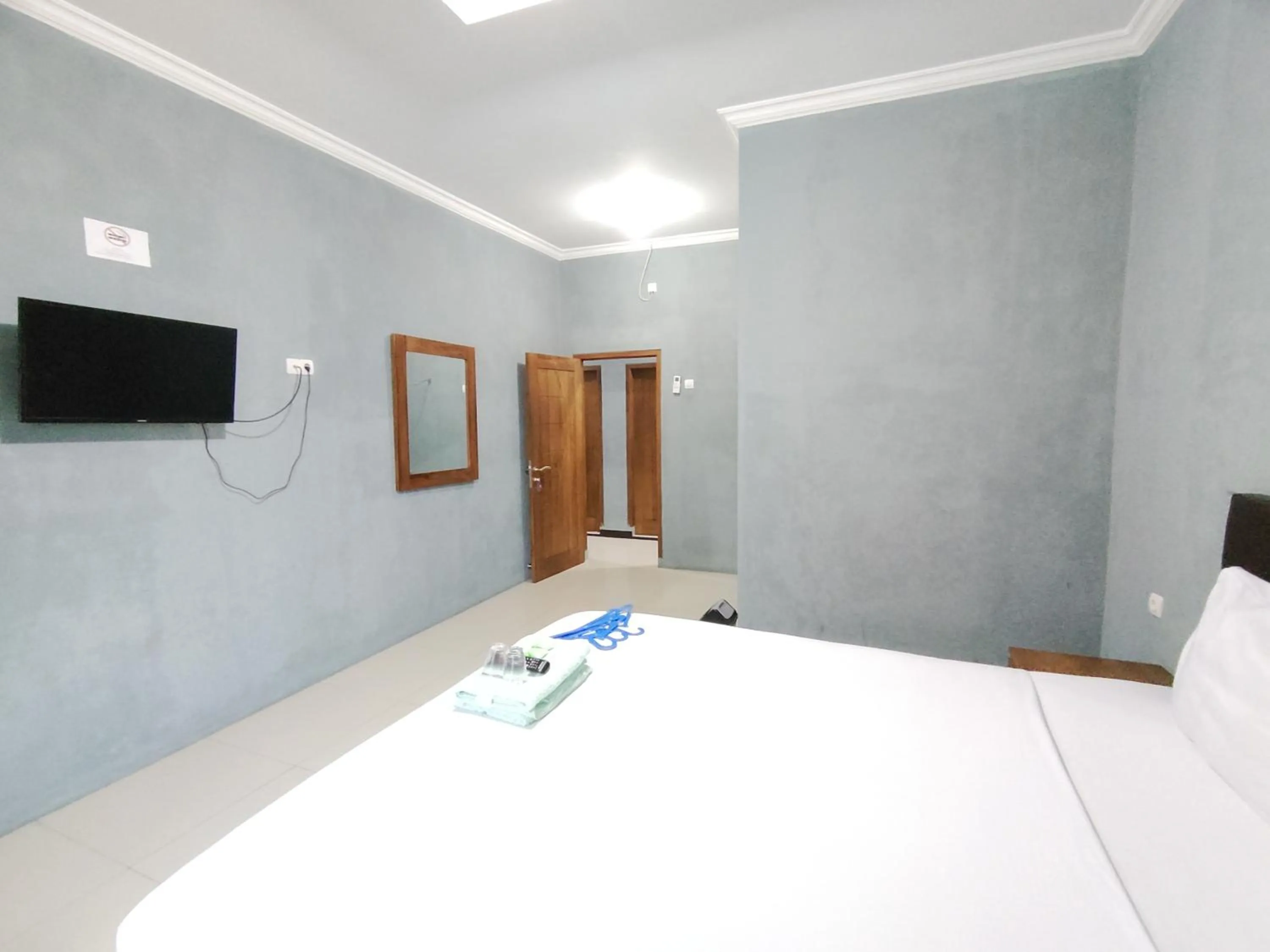 Bed in Hotel Cibening