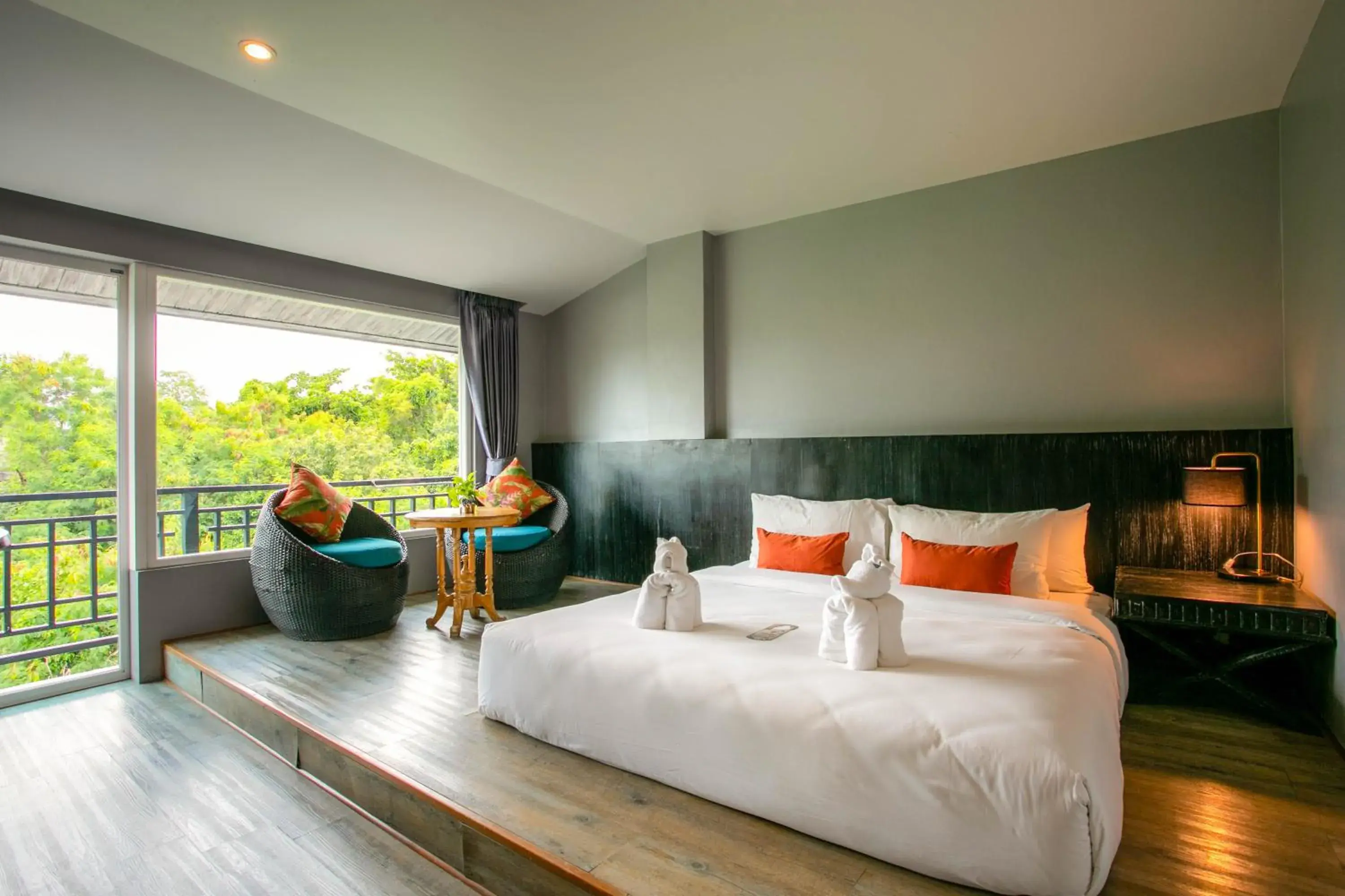 Bedroom, Bed in JALMIN Hotel Samui Bedroom, Bed in JALMIN Hotel Samui