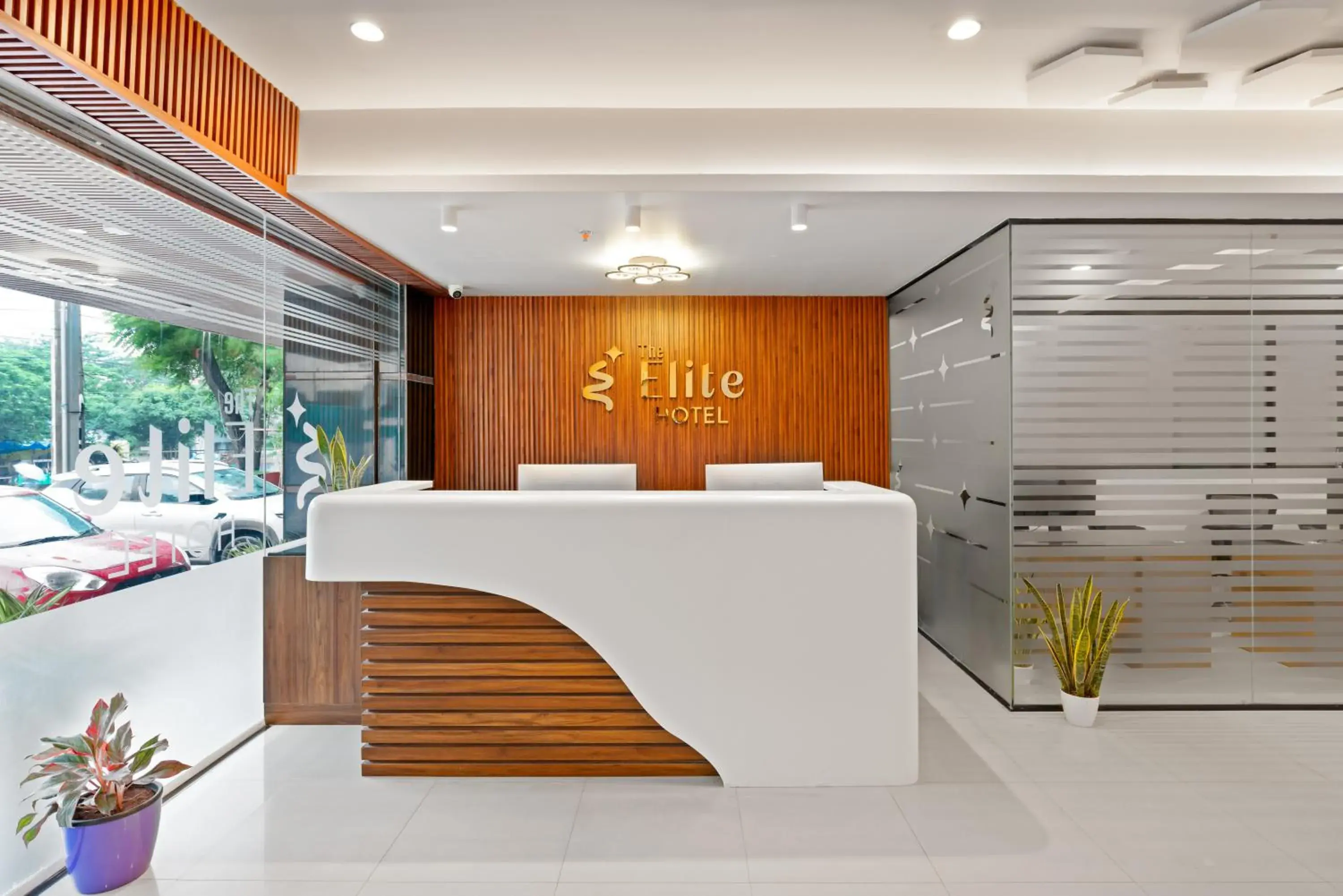 Lobby or reception in The Elite Hotel Lobby or reception in The Elite Hotel
