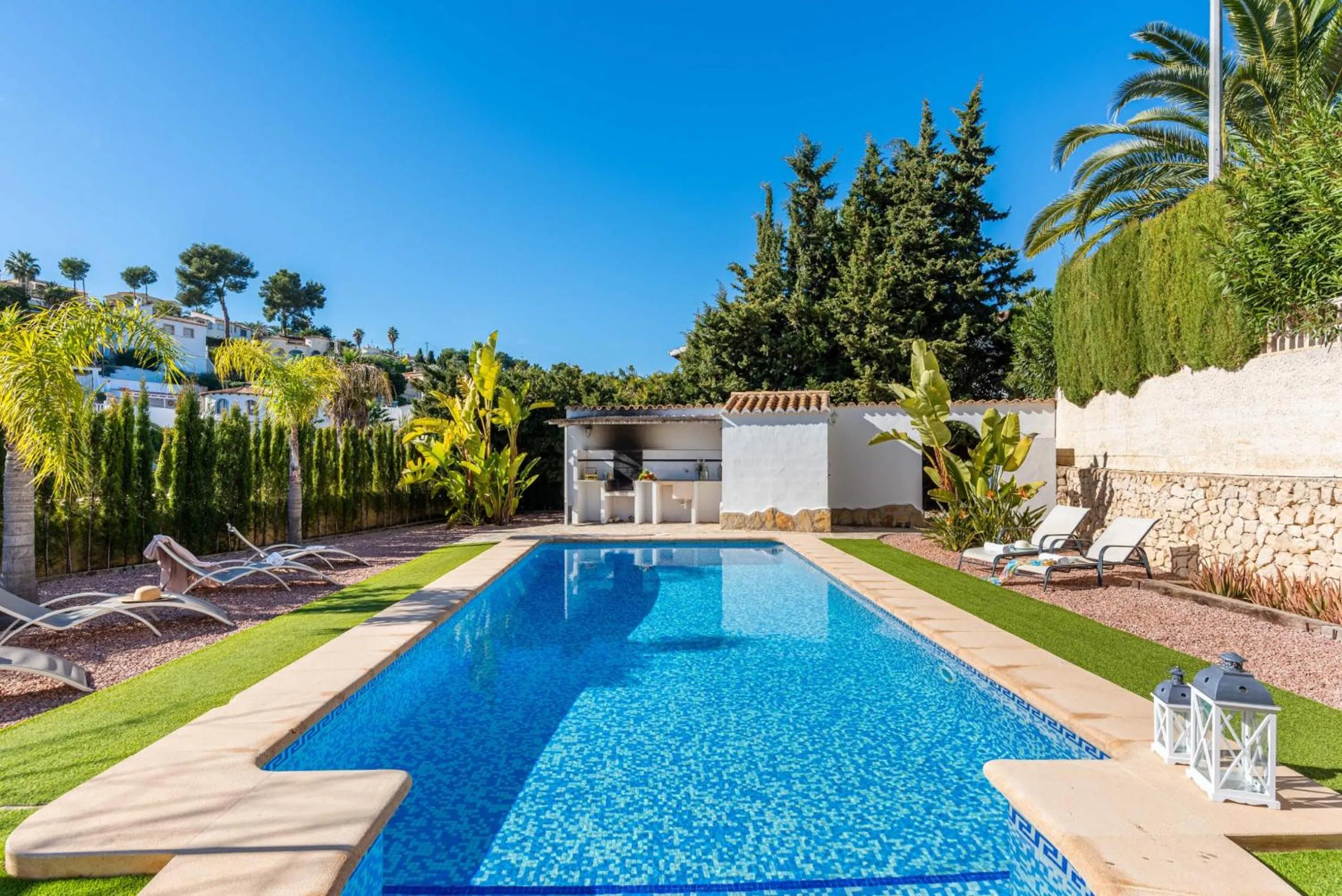 Swimming pool in Villa Padilla - PlusHolidays