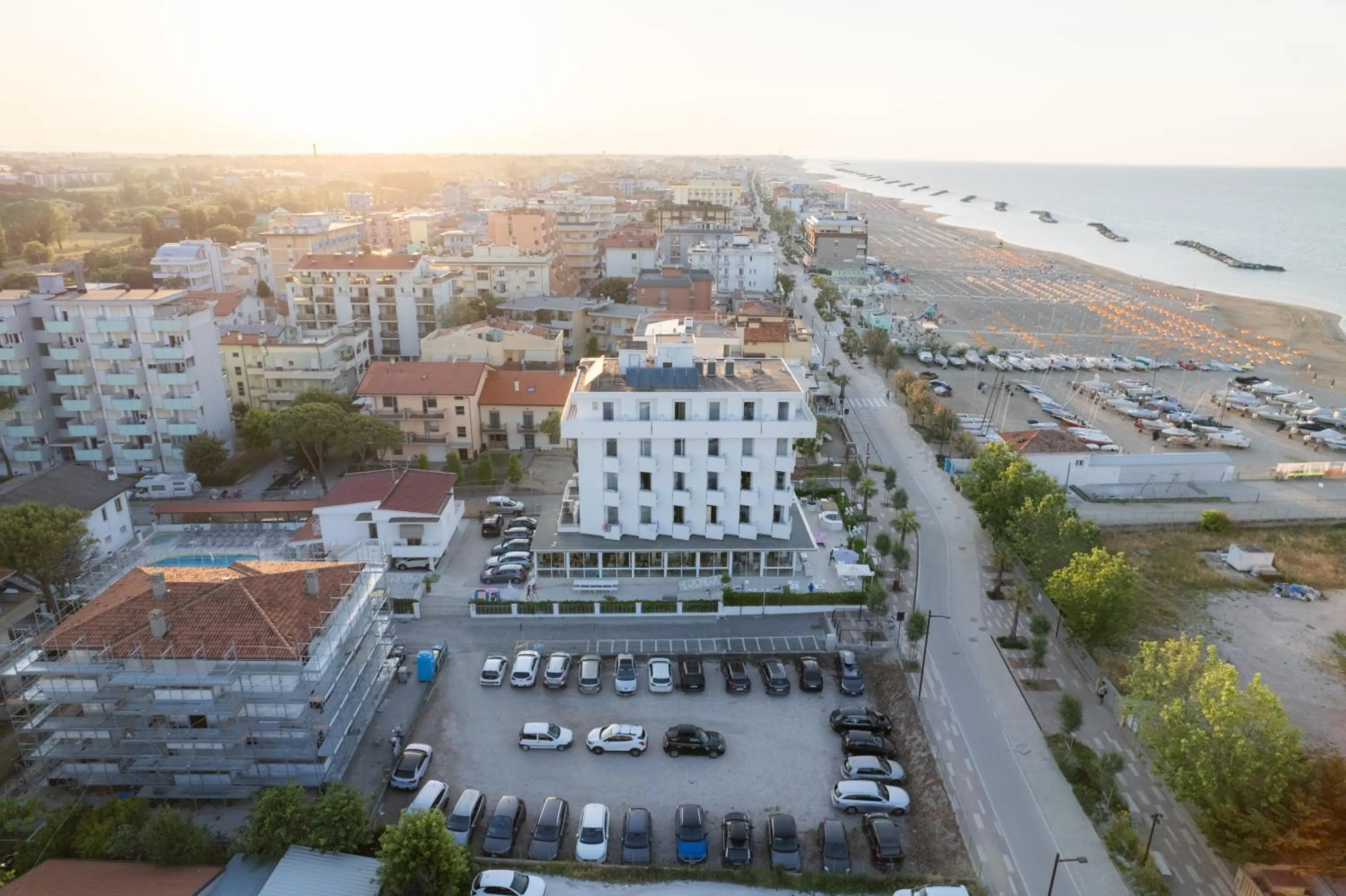 Bird's eye view in Hotel Albatros