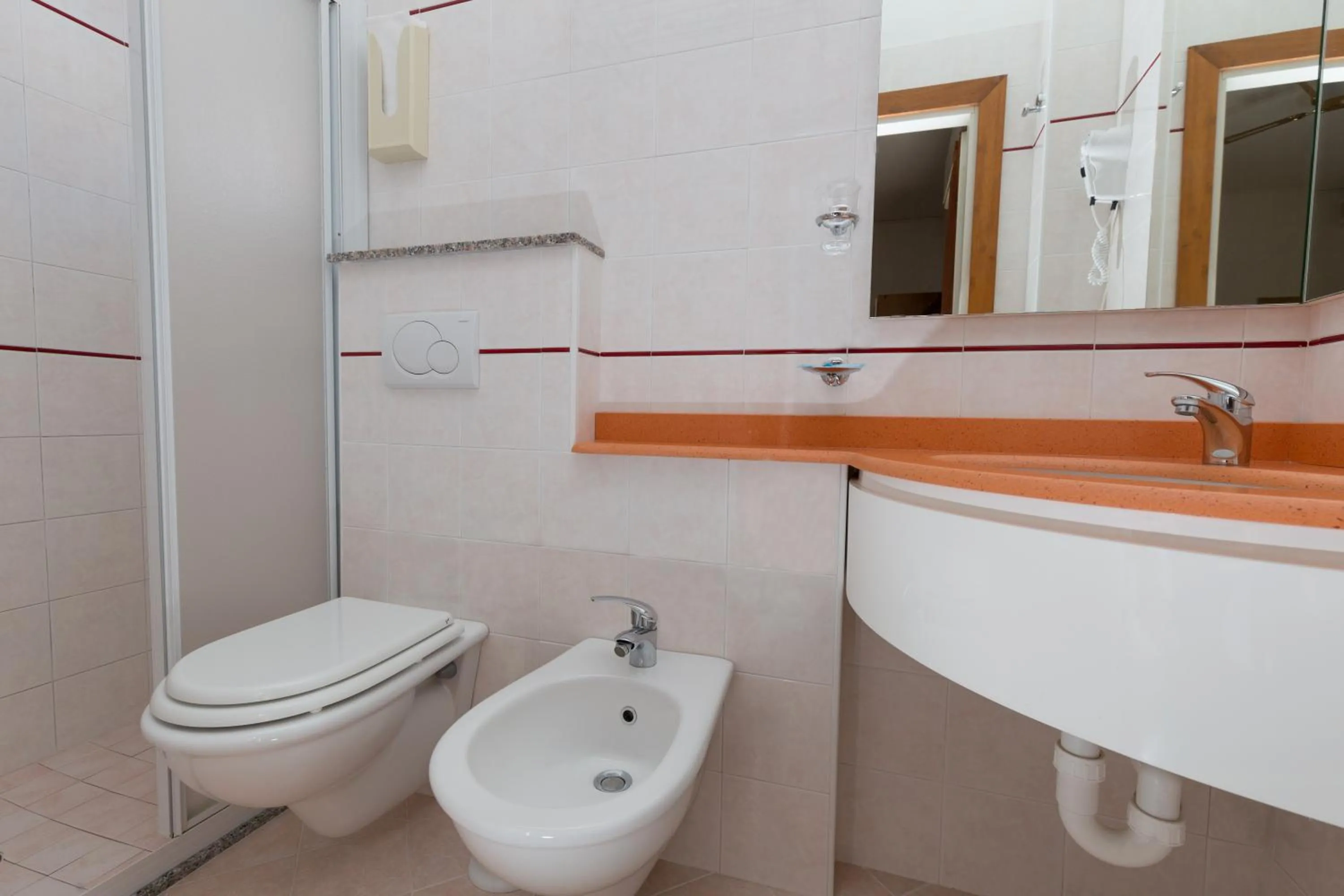 Bathroom in Hotel Albatros