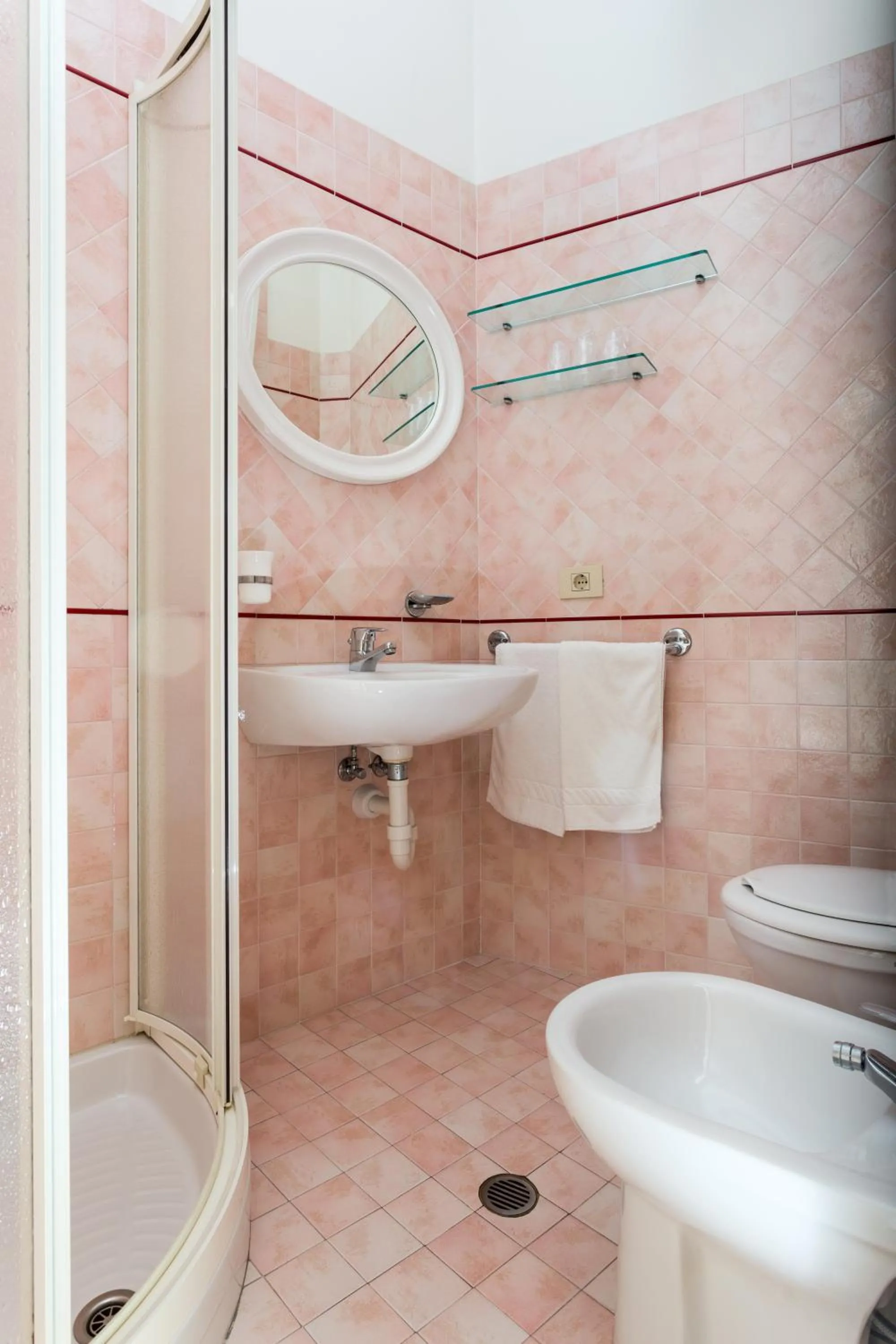 Bathroom in Hotel Albatros