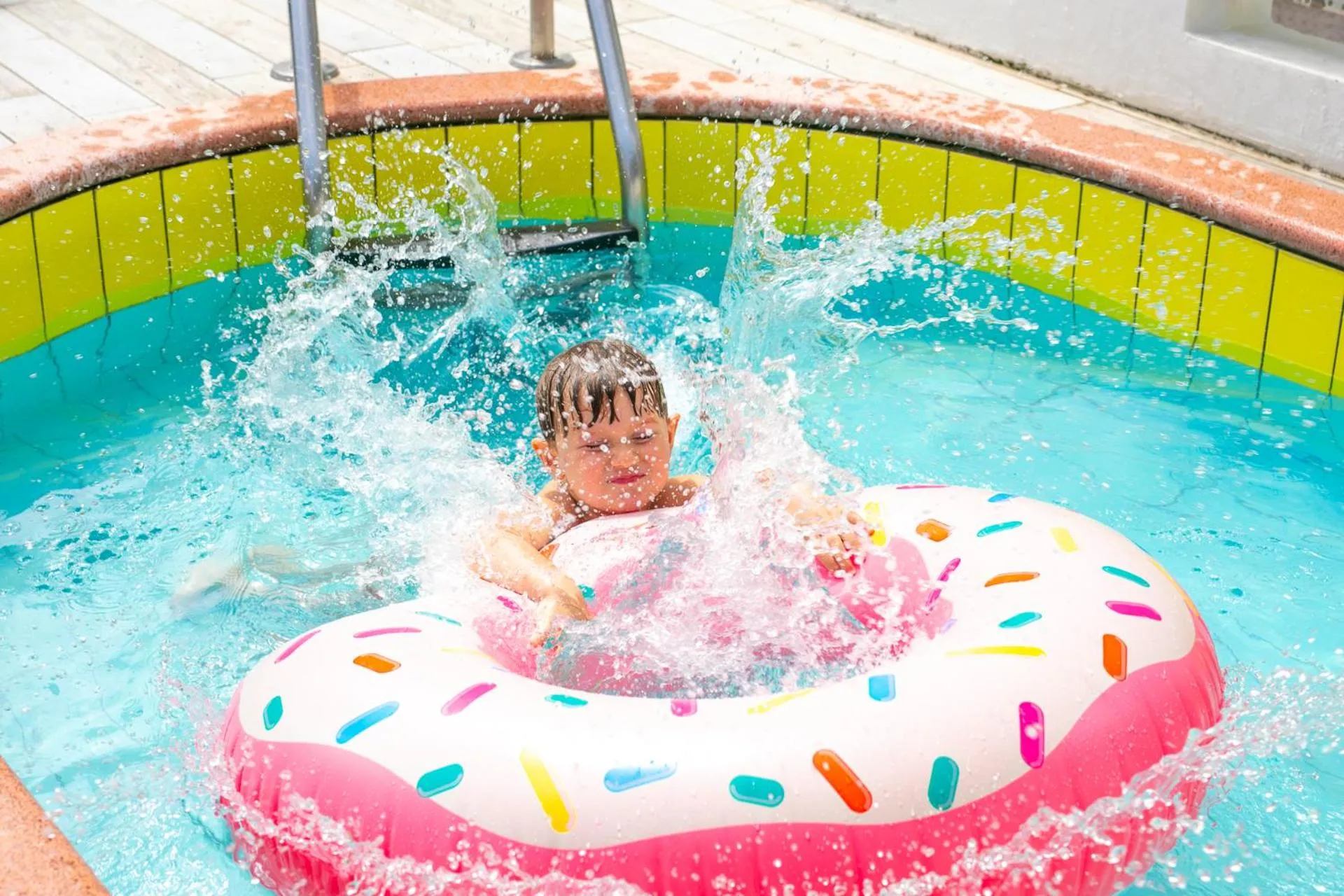 Swimming pool in Hotel Albatros