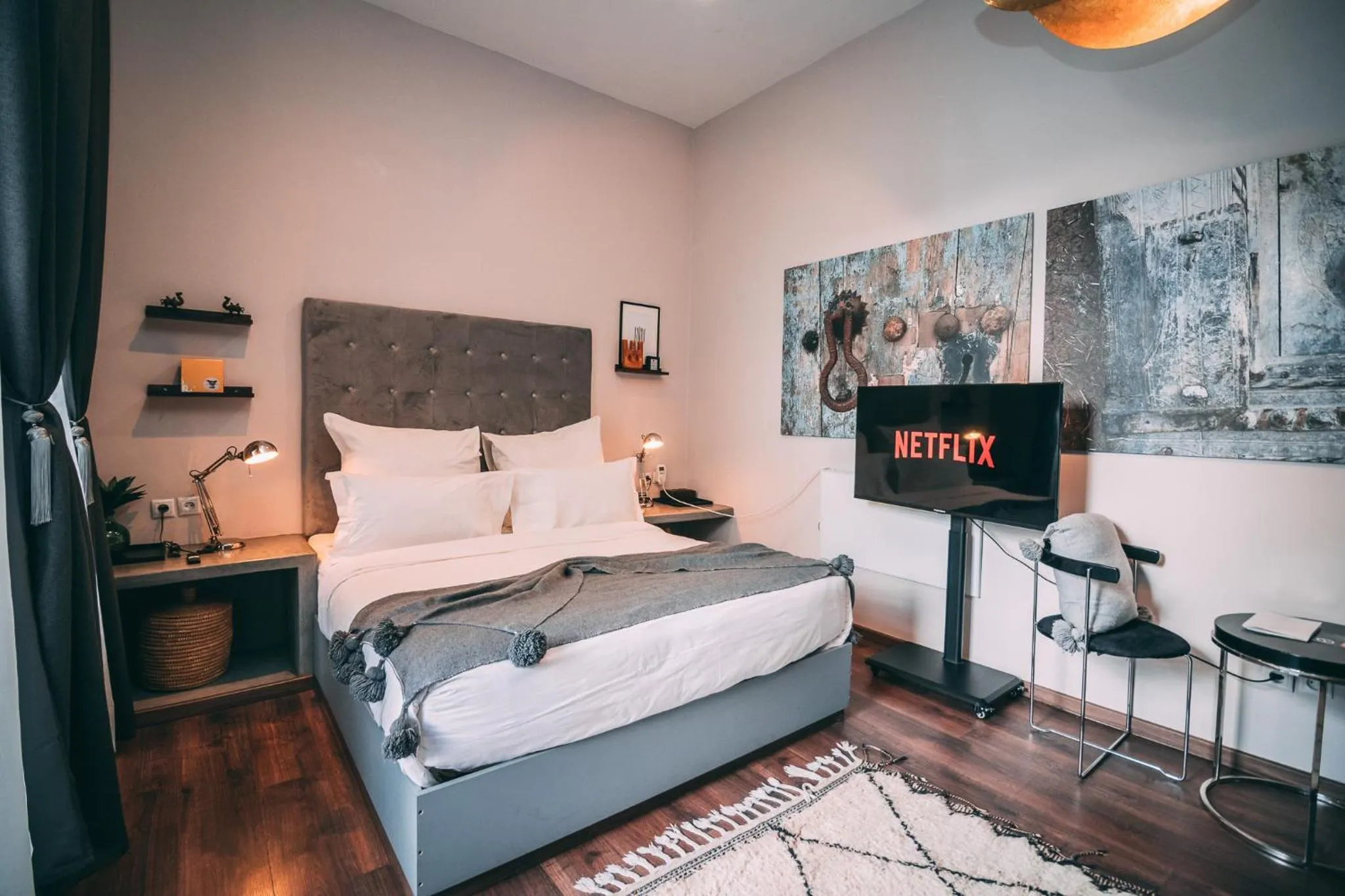 Bed in YVES Marrakech