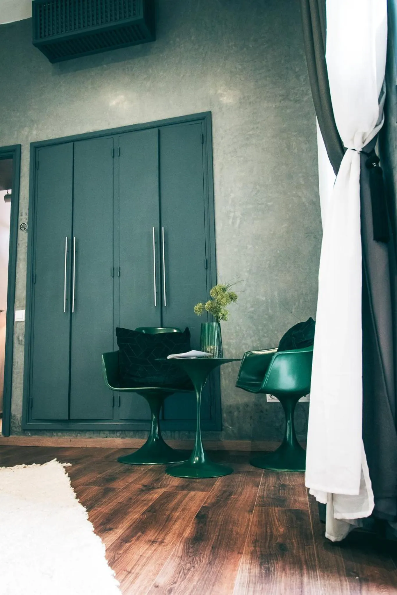 Seating area in YVES Marrakech