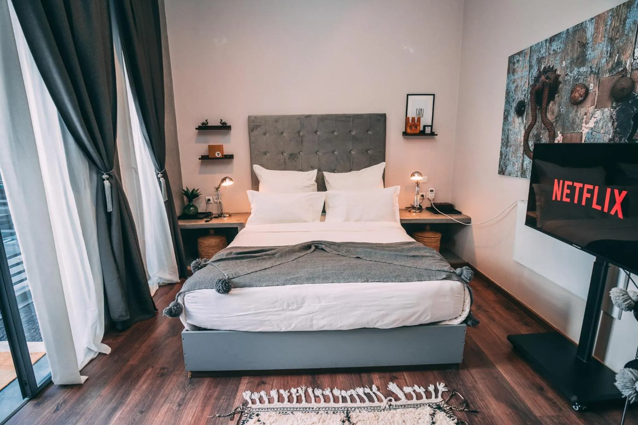 Bed in YVES Marrakech