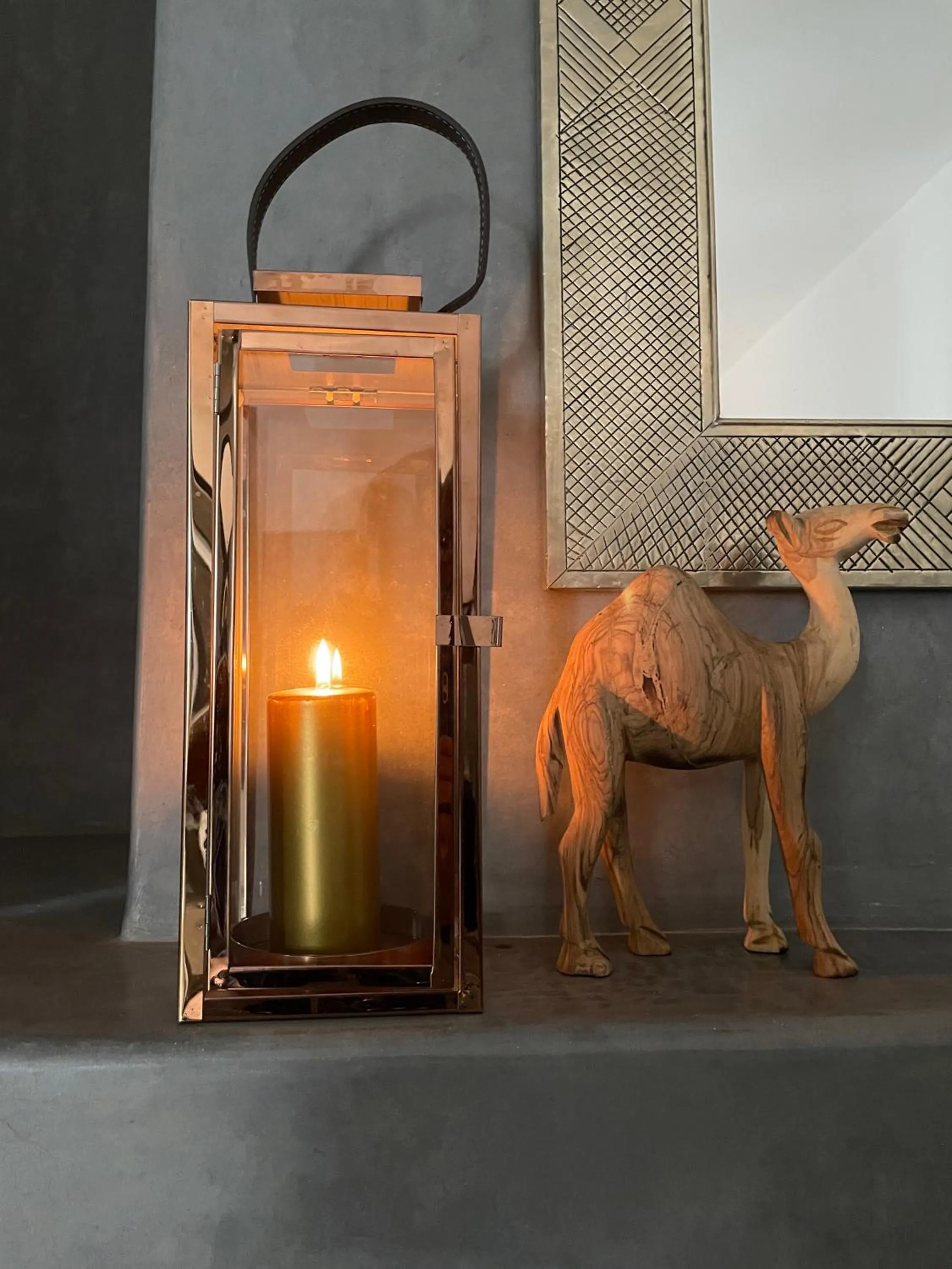 Decorative detail in YVES Marrakech