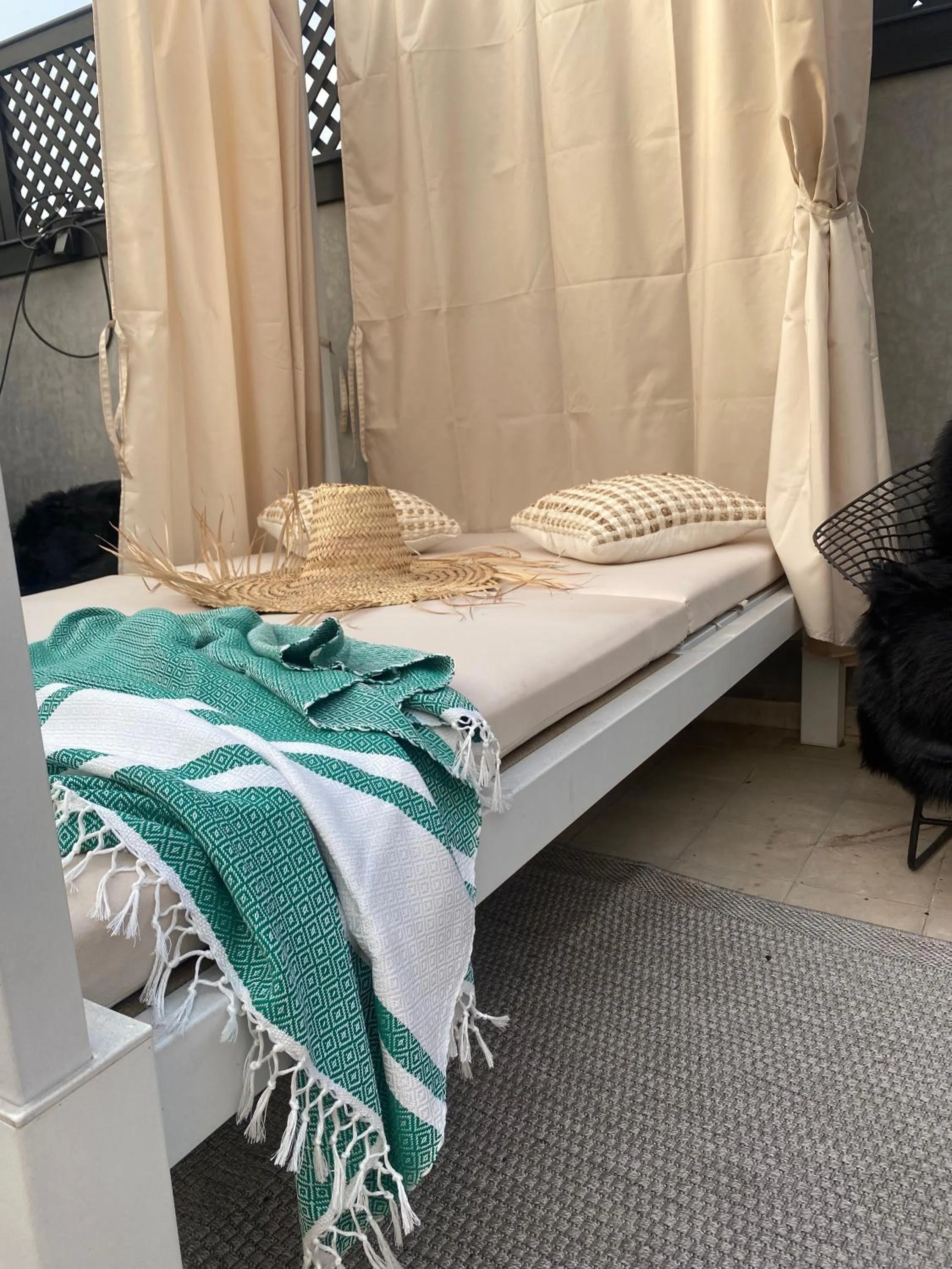 Patio, Bed in YVES Marrakech