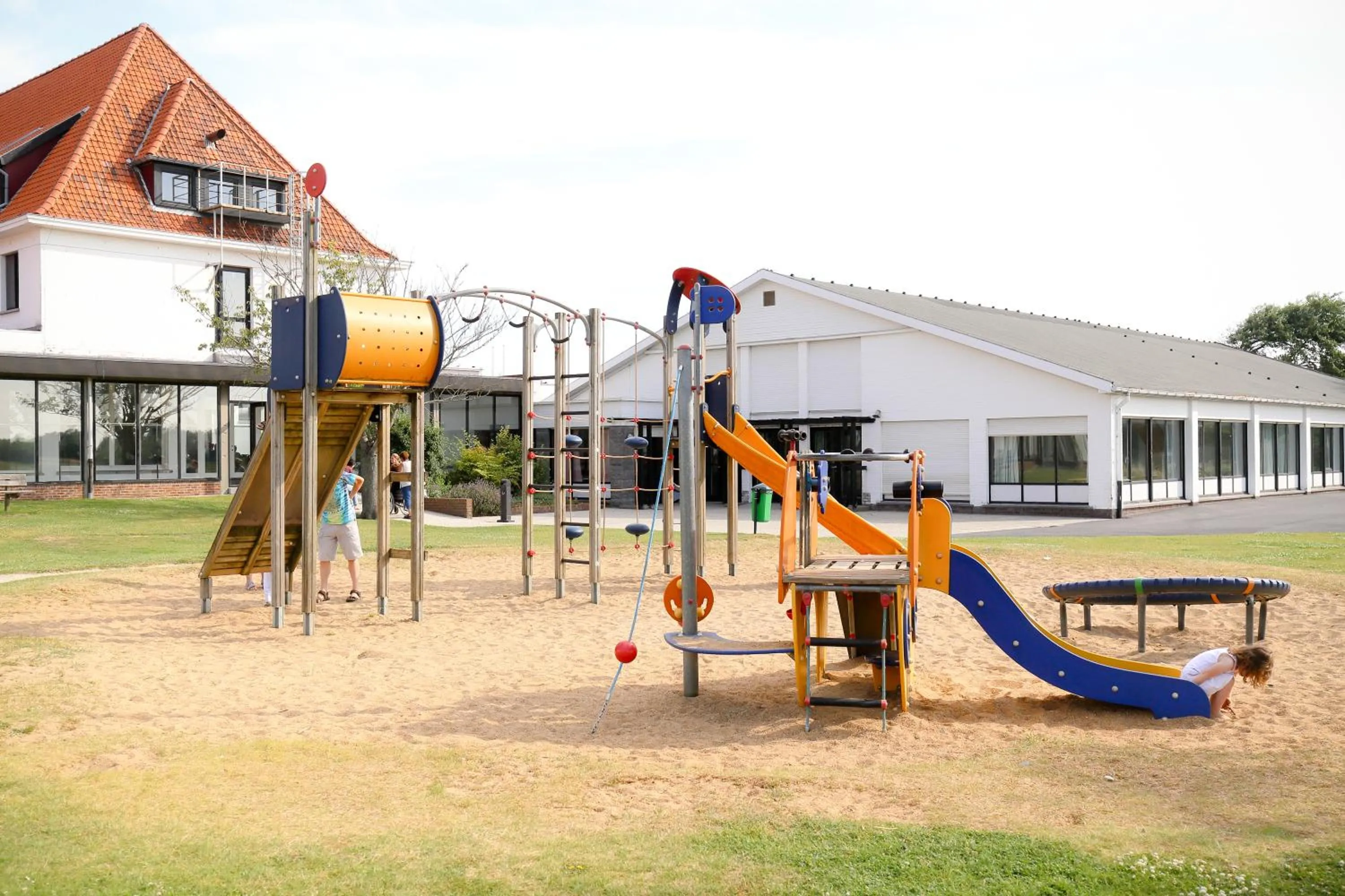 Children play ground in Corsendonk Duinse Polders