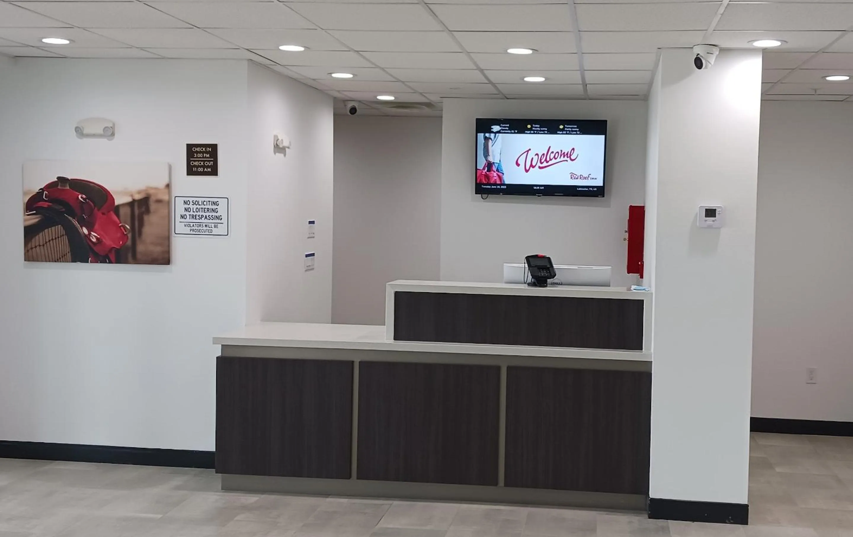Lobby or reception in Red Roof Inn Lancaster, TX
