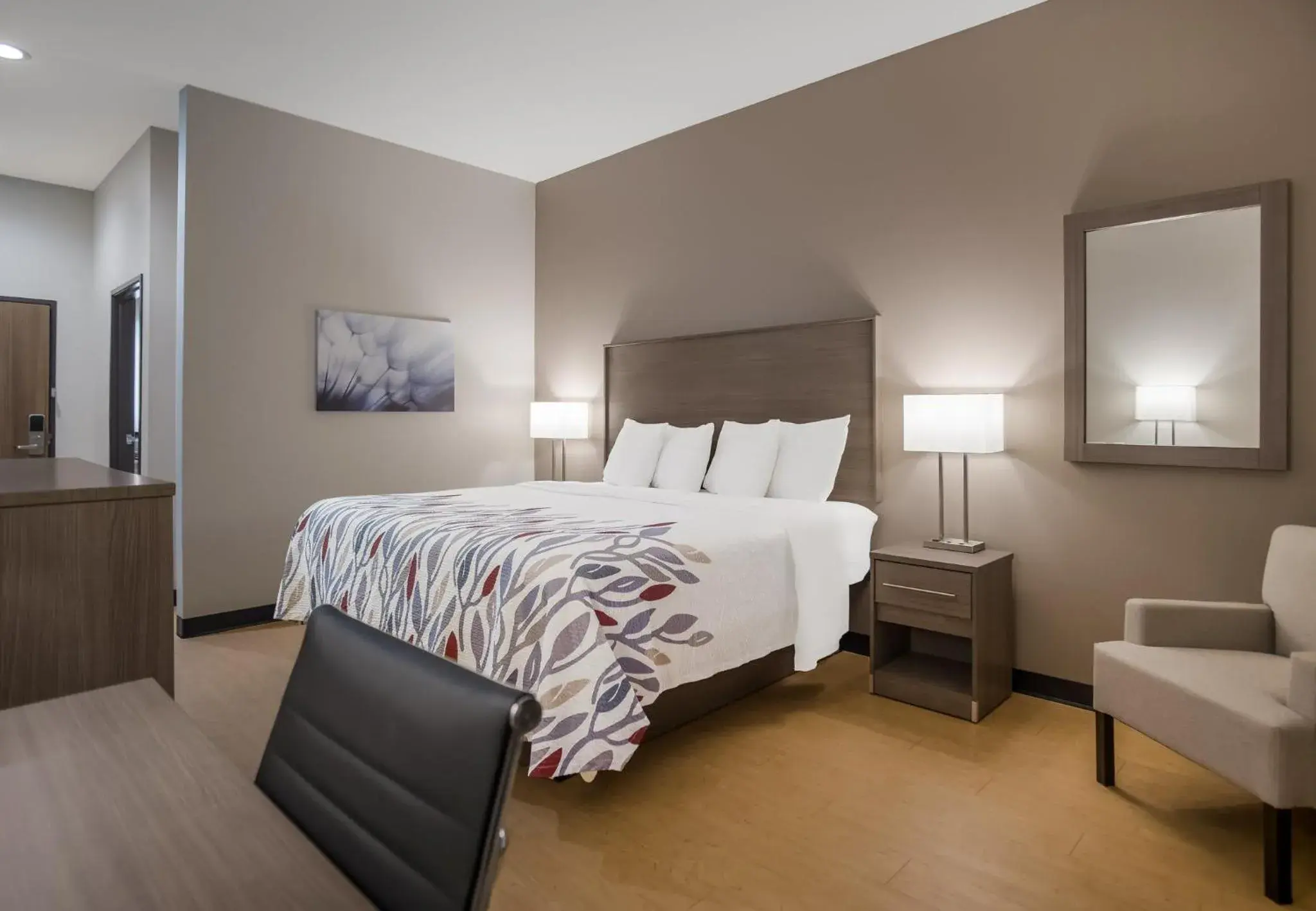 Bedroom, Bed in Red Roof Inn Lancaster, TX Bedroom, Bed in Red Roof Inn Lancaster, TX