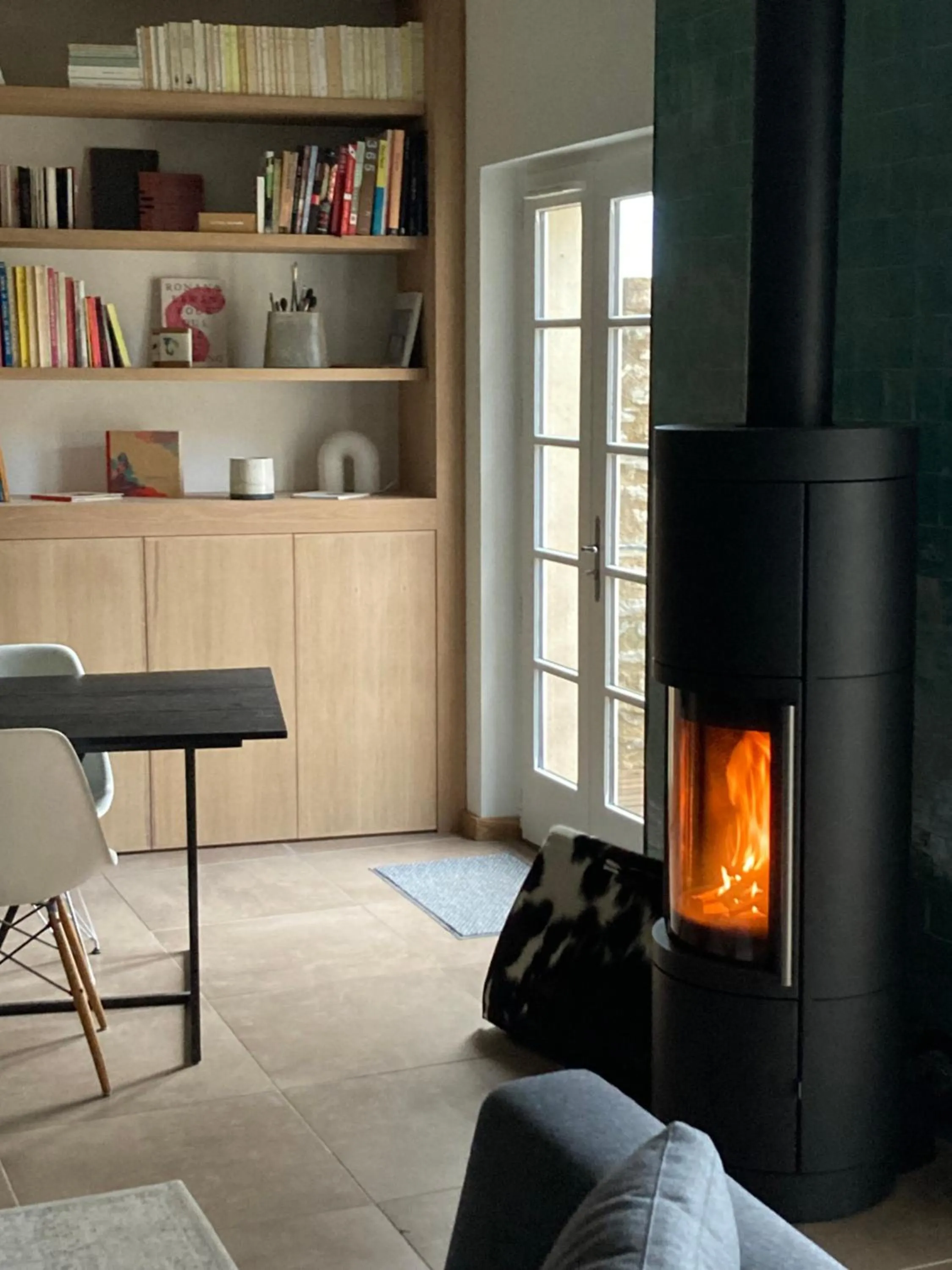 Living room in le secret du chat