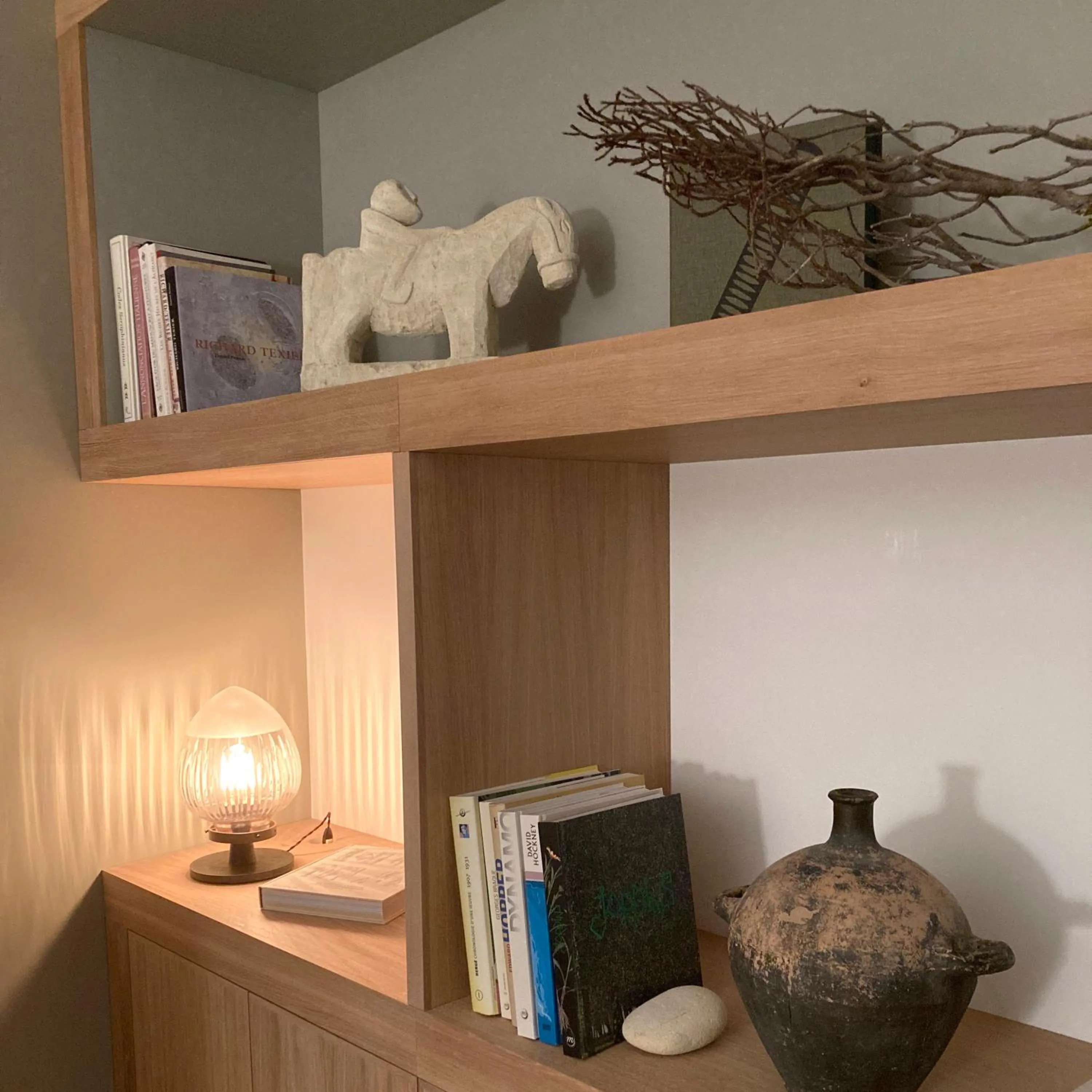 Library in le secret du chat