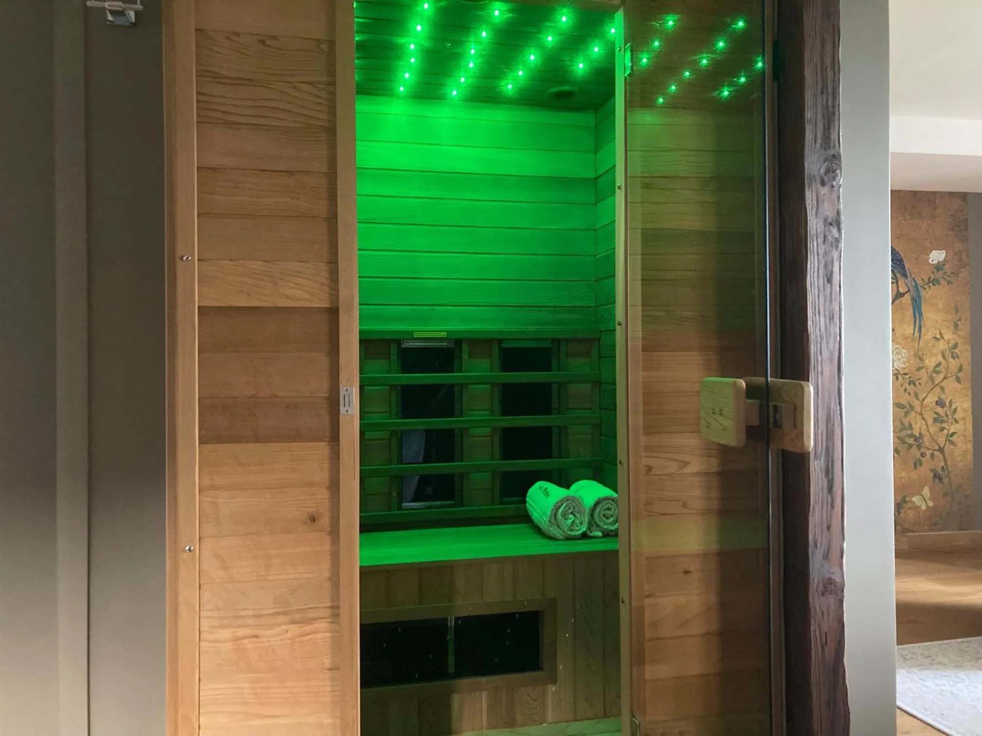 Sauna in le secret du chat