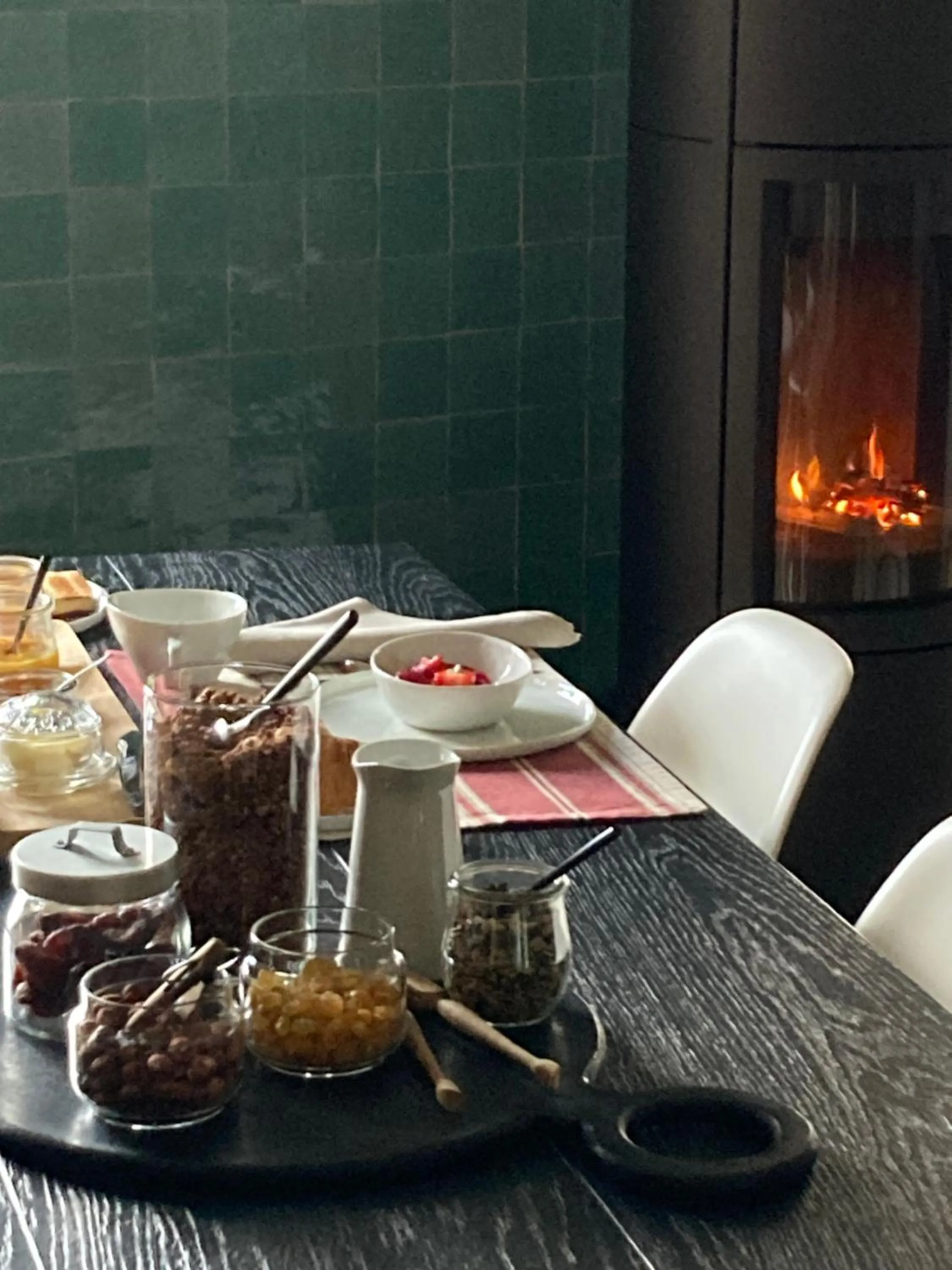 Breakfast in le secret du chat