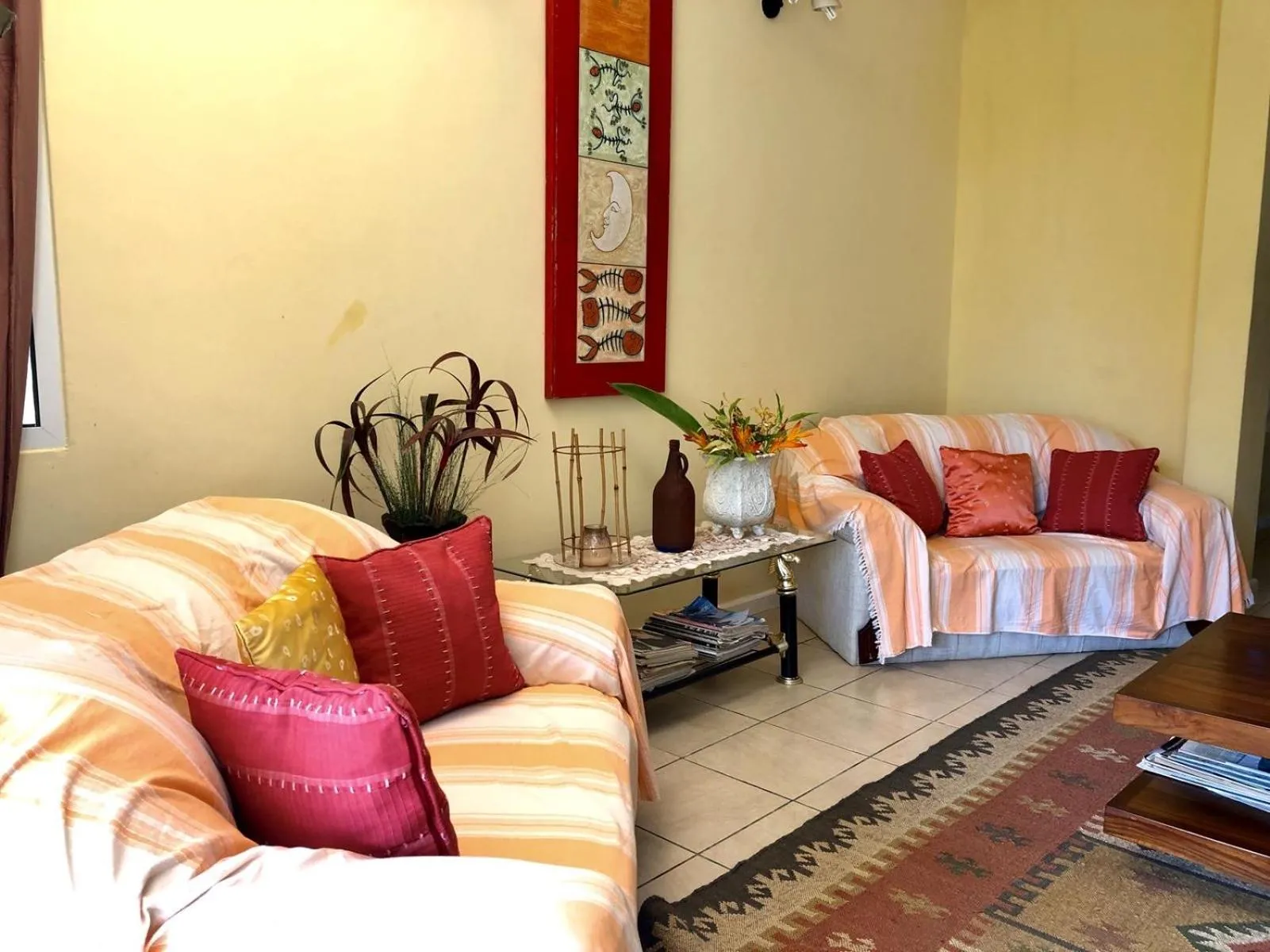 Seating area in Residence Monte-Cristo