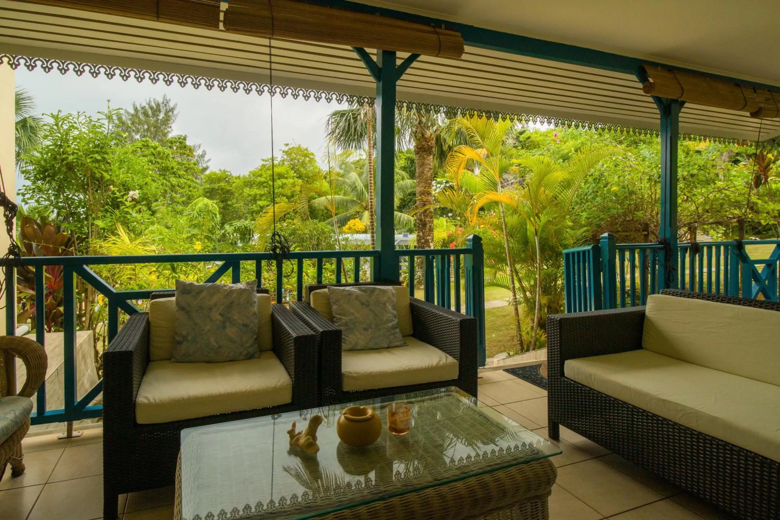 Garden view in Residence Monte-Cristo