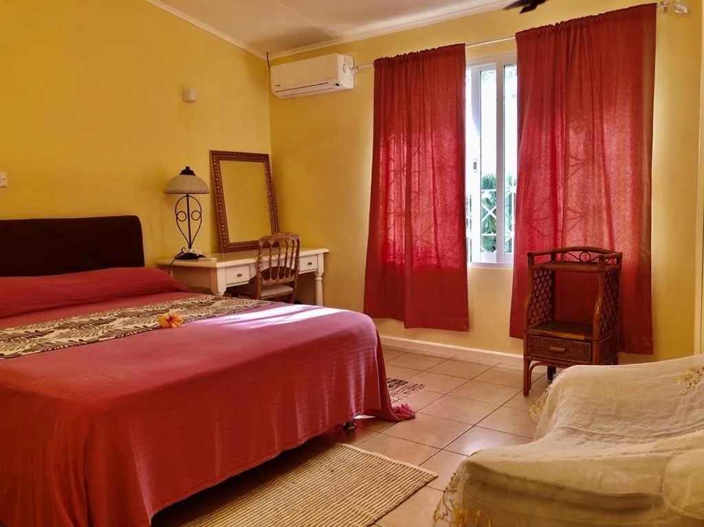 Bedroom, Bed in Residence Monte-Cristo