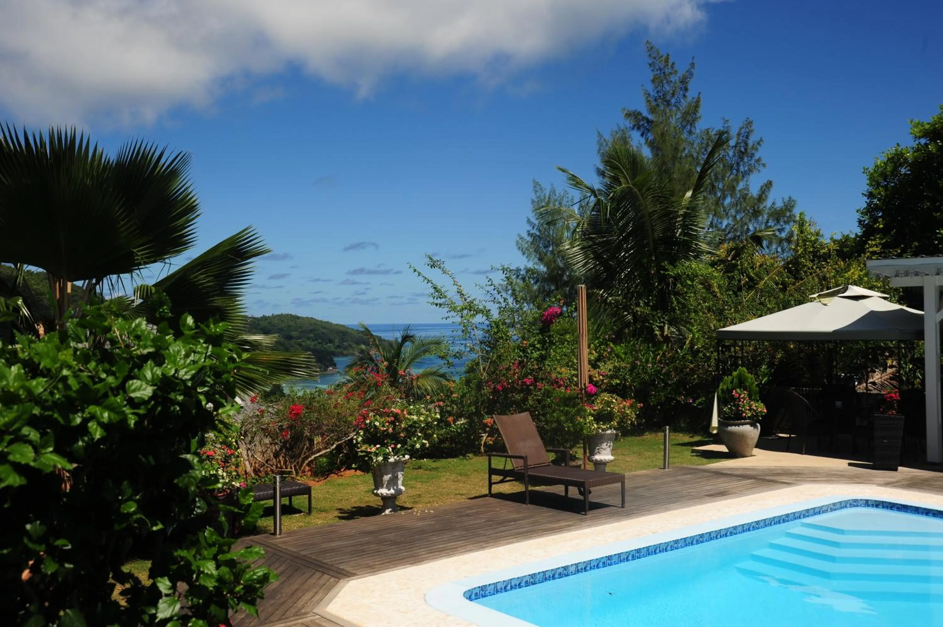 Bird's eye view in Residence Monte-Cristo