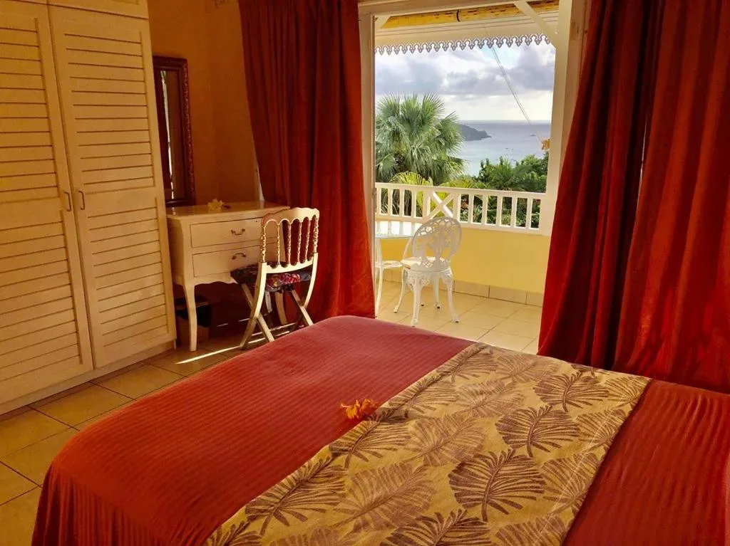 Bedroom, Bed in Residence Monte-Cristo