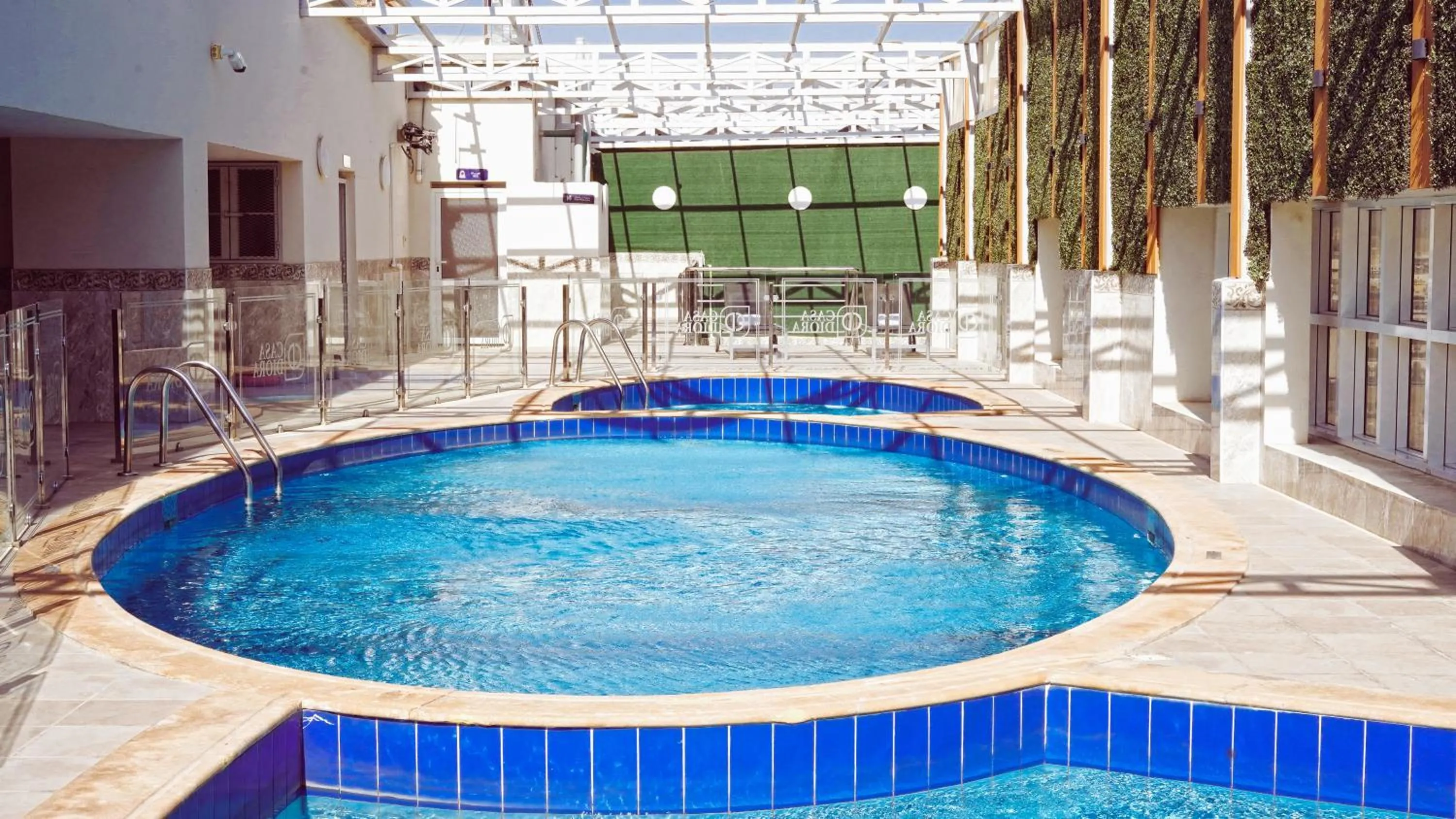 Swimming pool in Casa Diora Hotel Al Naseem