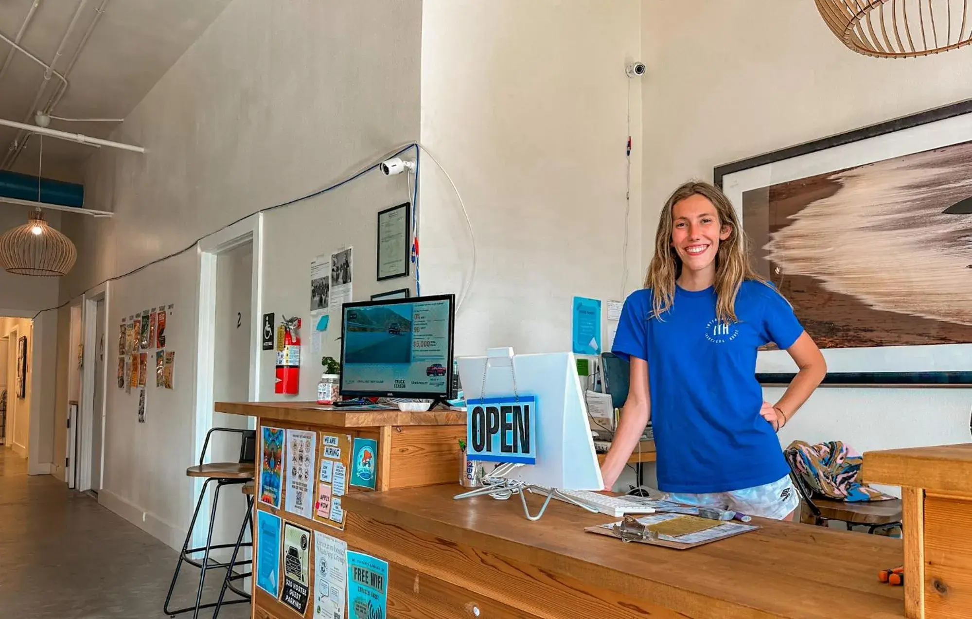 Lobby or reception in ITH Santa Barbara Surf Hostel Lobby or reception in ITH Santa Barbara Surf Hostel