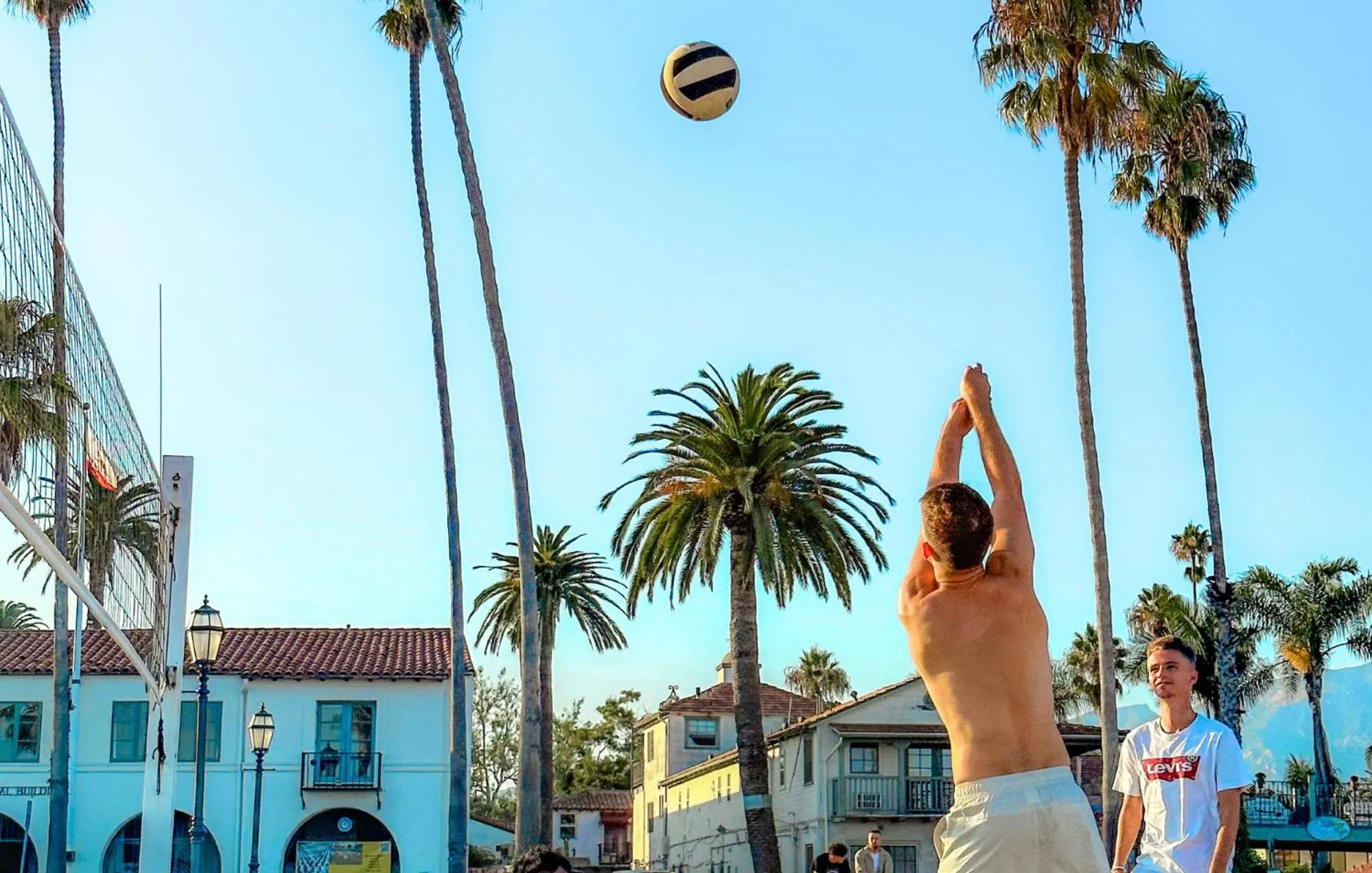 Beach in ITH Santa Barbara Surf Hostel