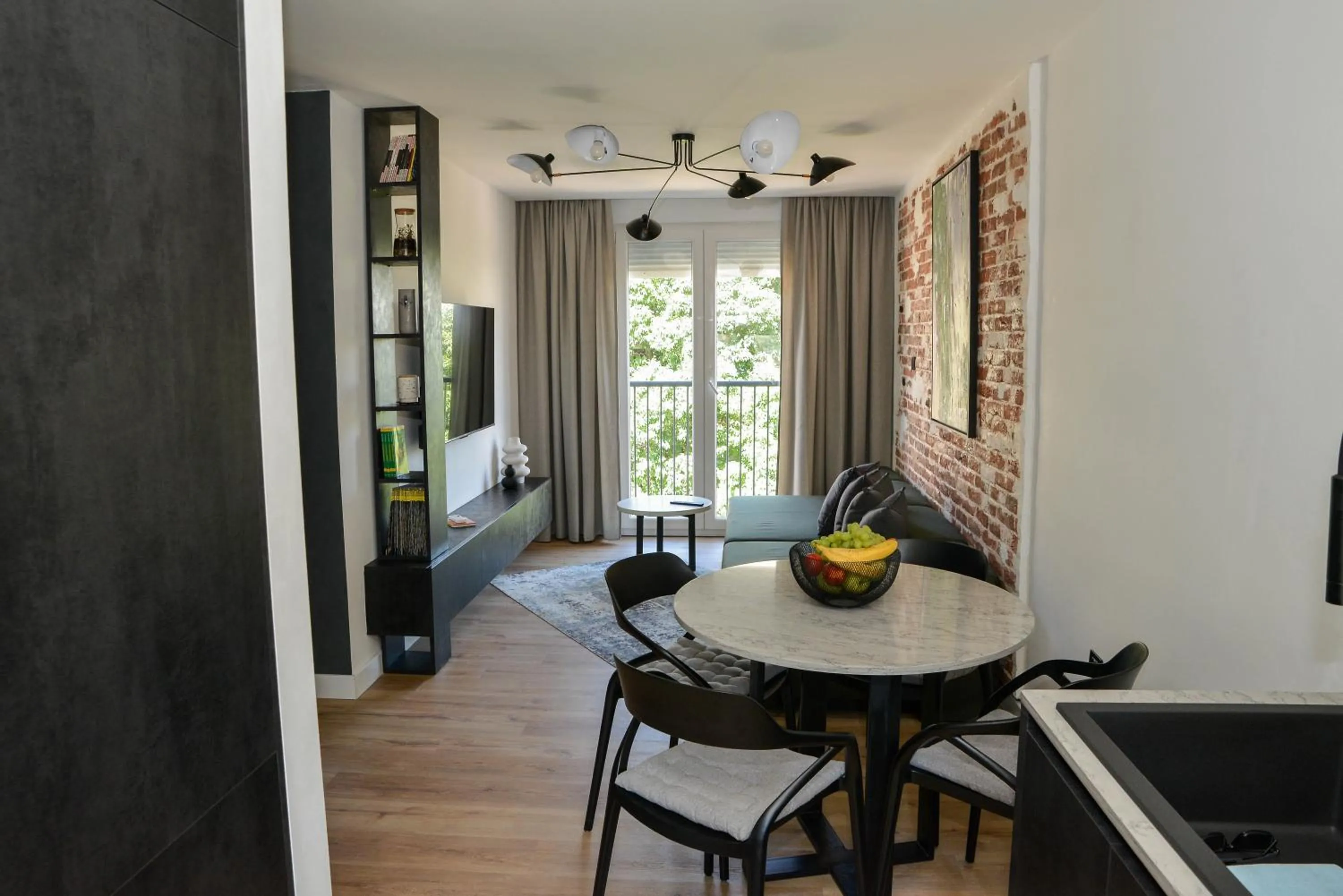 Living room in Apartment Black