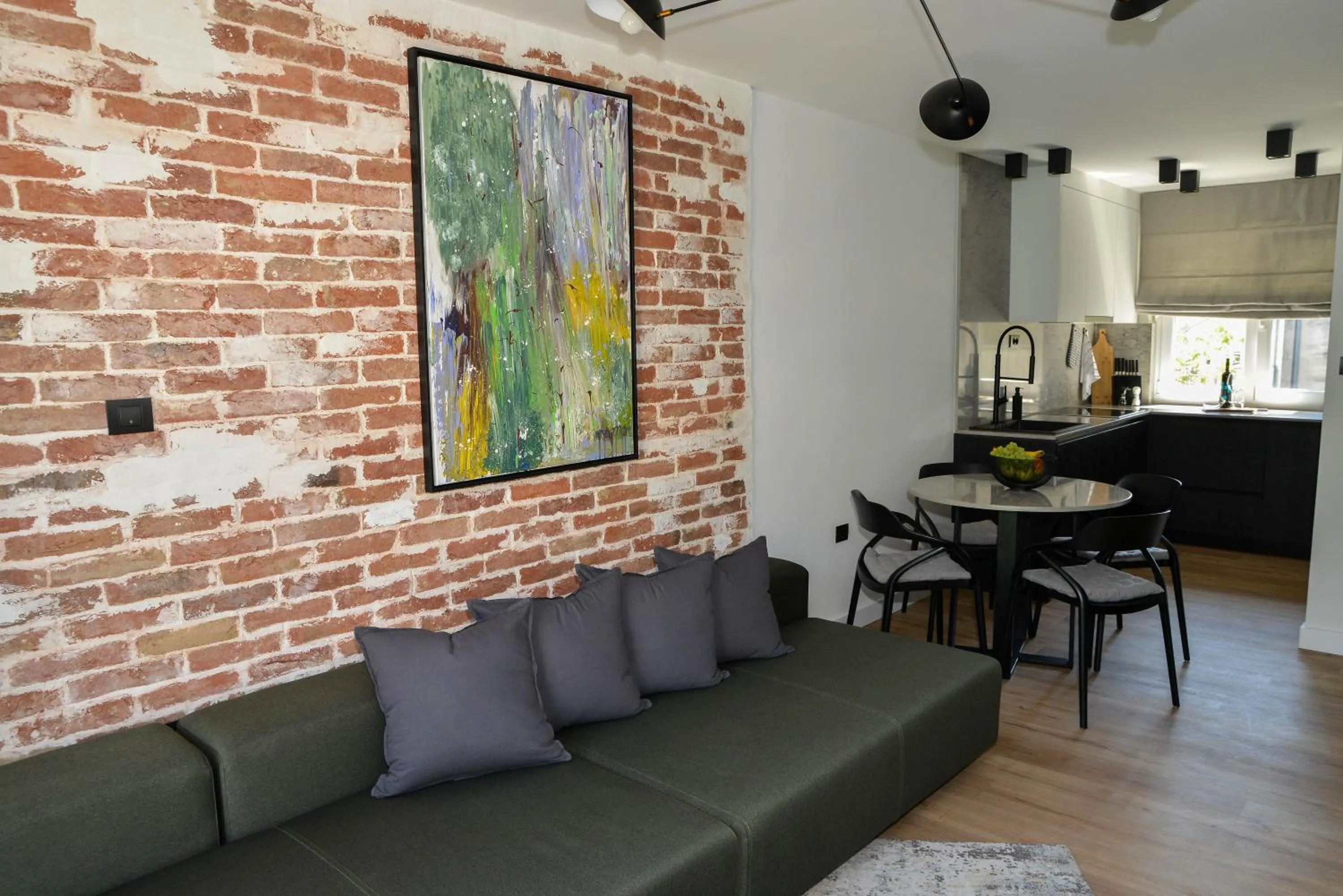 Kitchen or kitchenette in Apartment Black