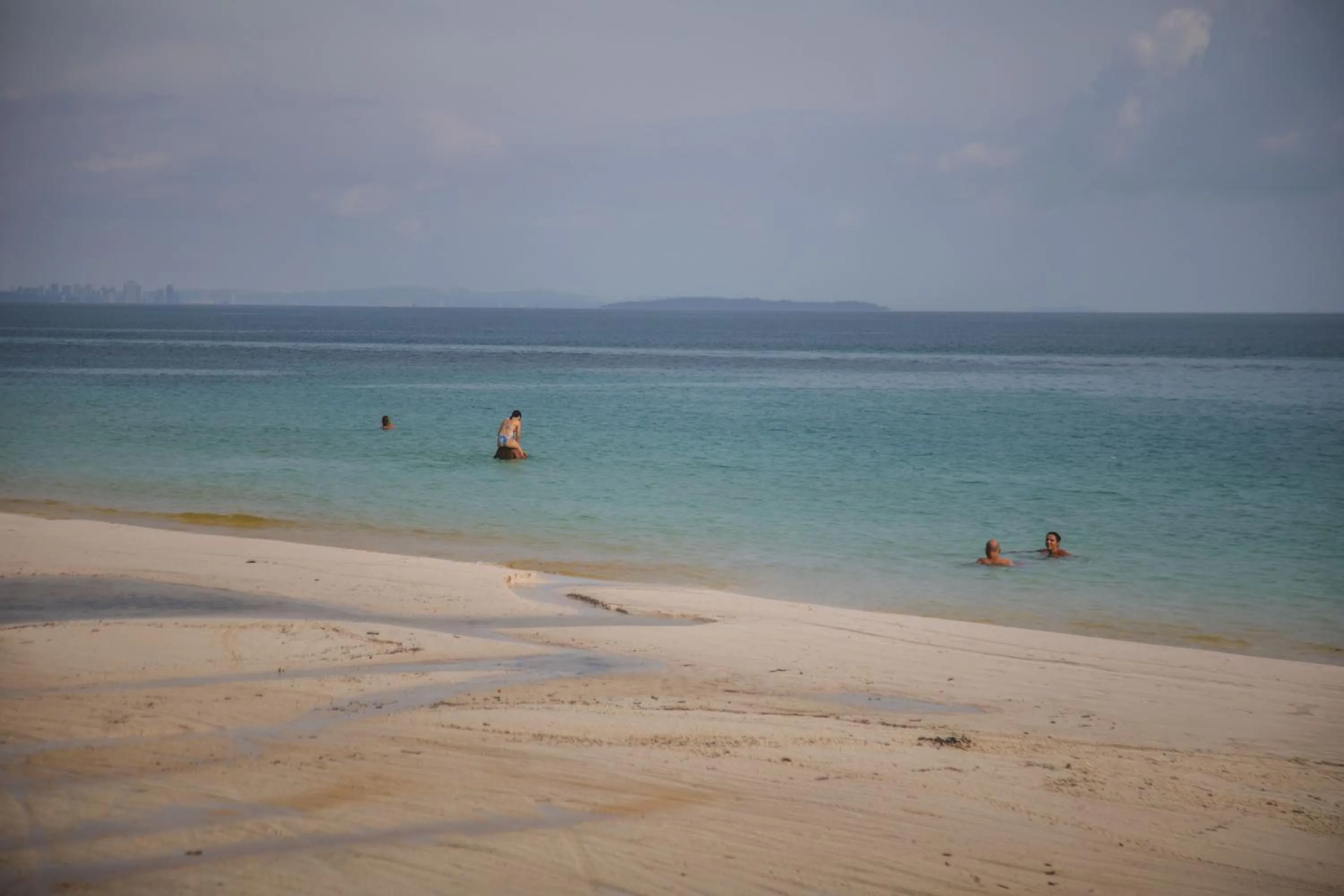 Beach in White Beach Bungalows