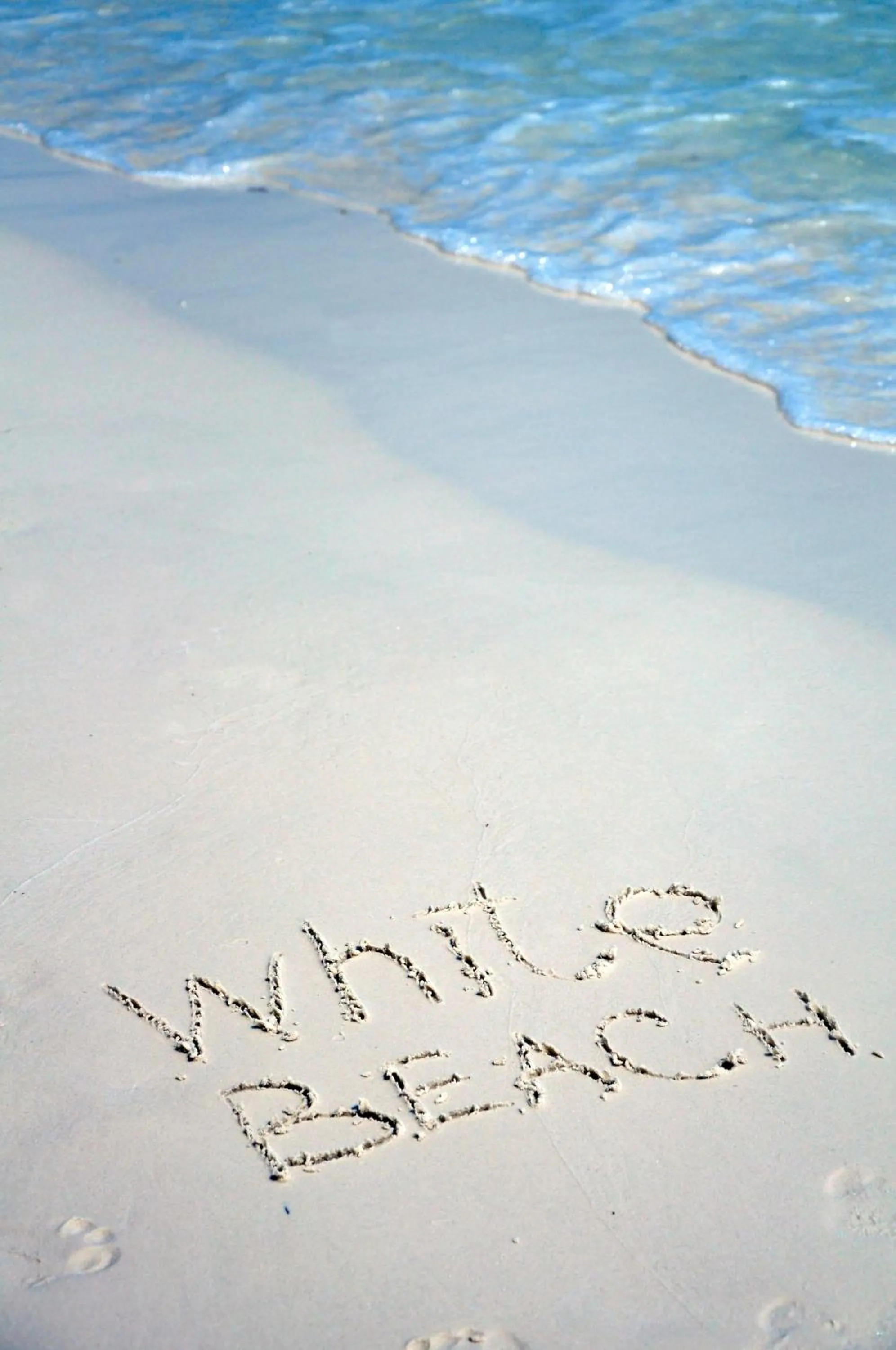 Beach in White Beach Bungalows