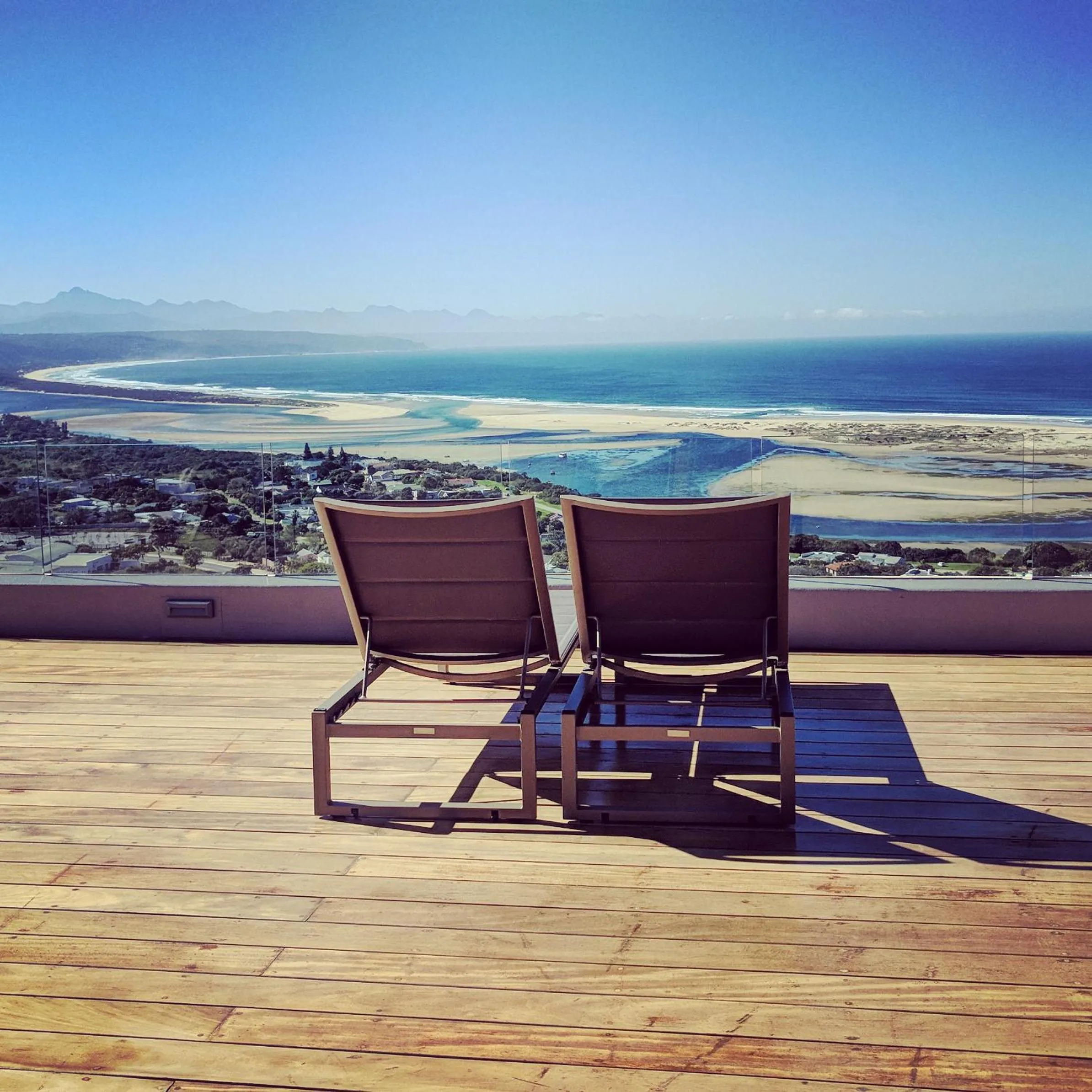 Patio in La Vista Lodge