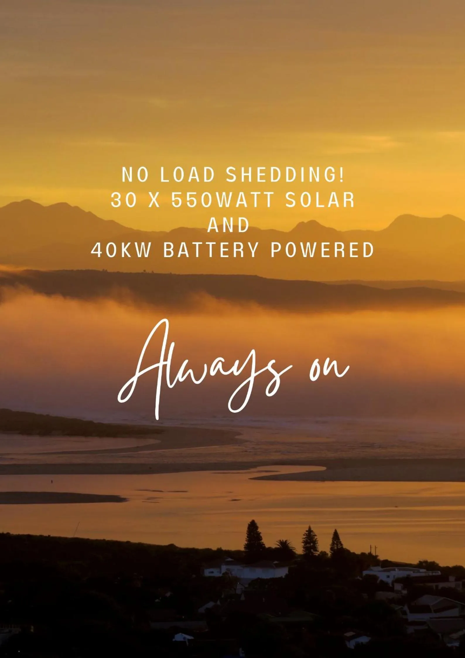 Natural landscape in La Vista Lodge