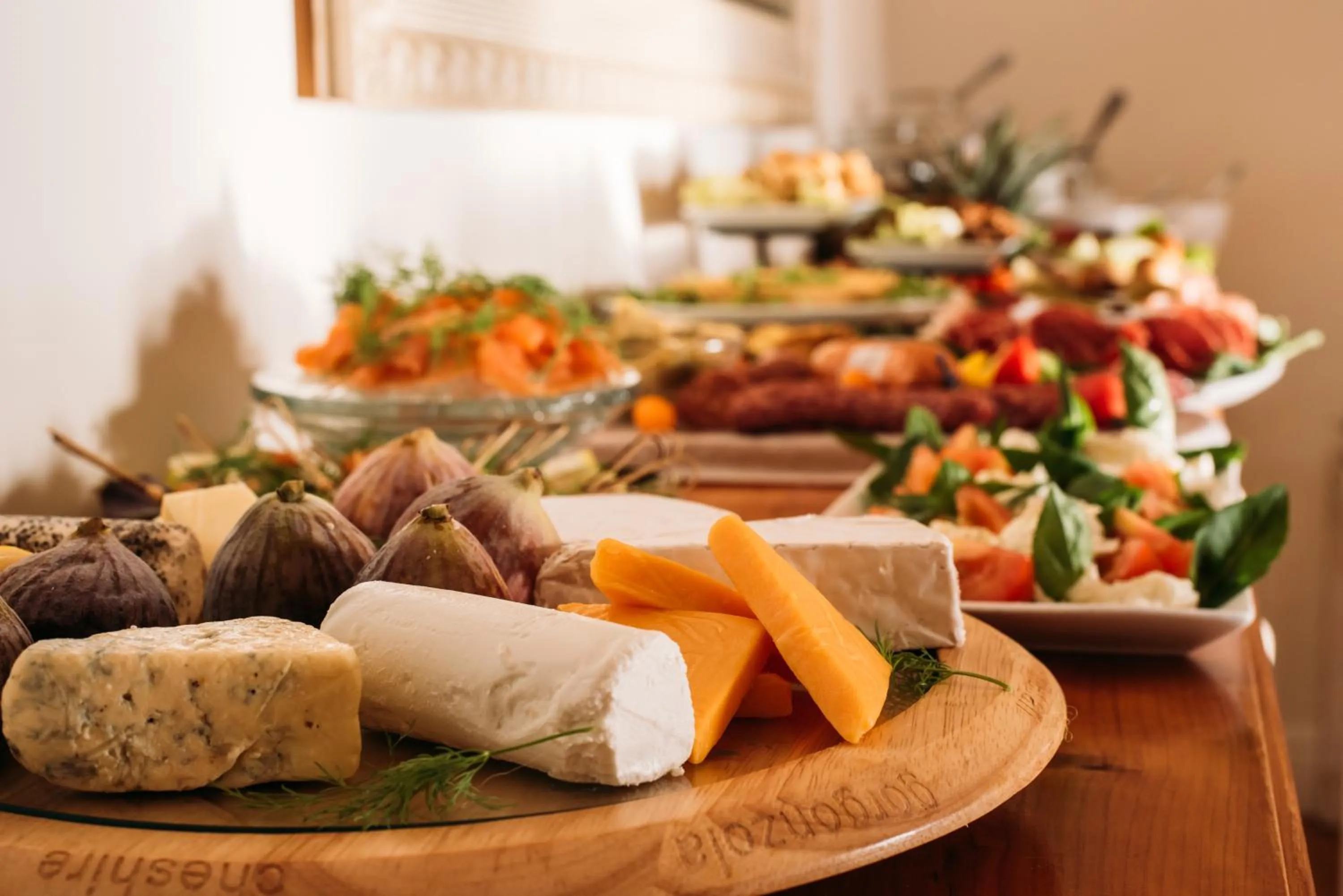 Buffet breakfast in La Vista Lodge