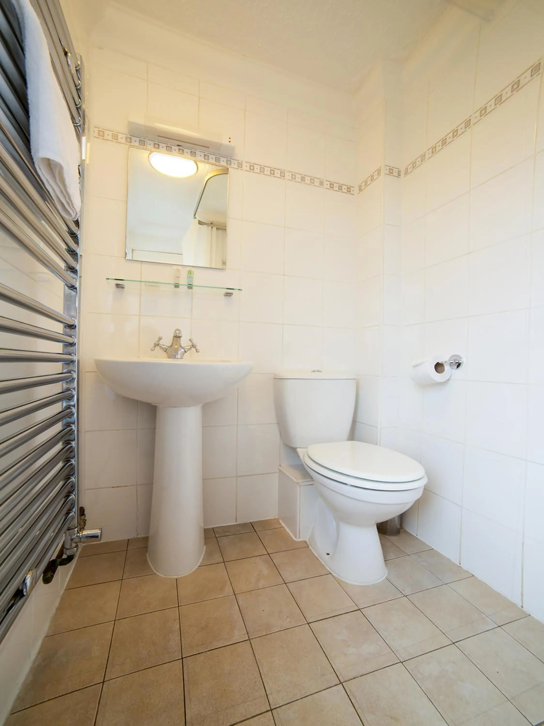 Bathroom in The Continental Hotel, Derby