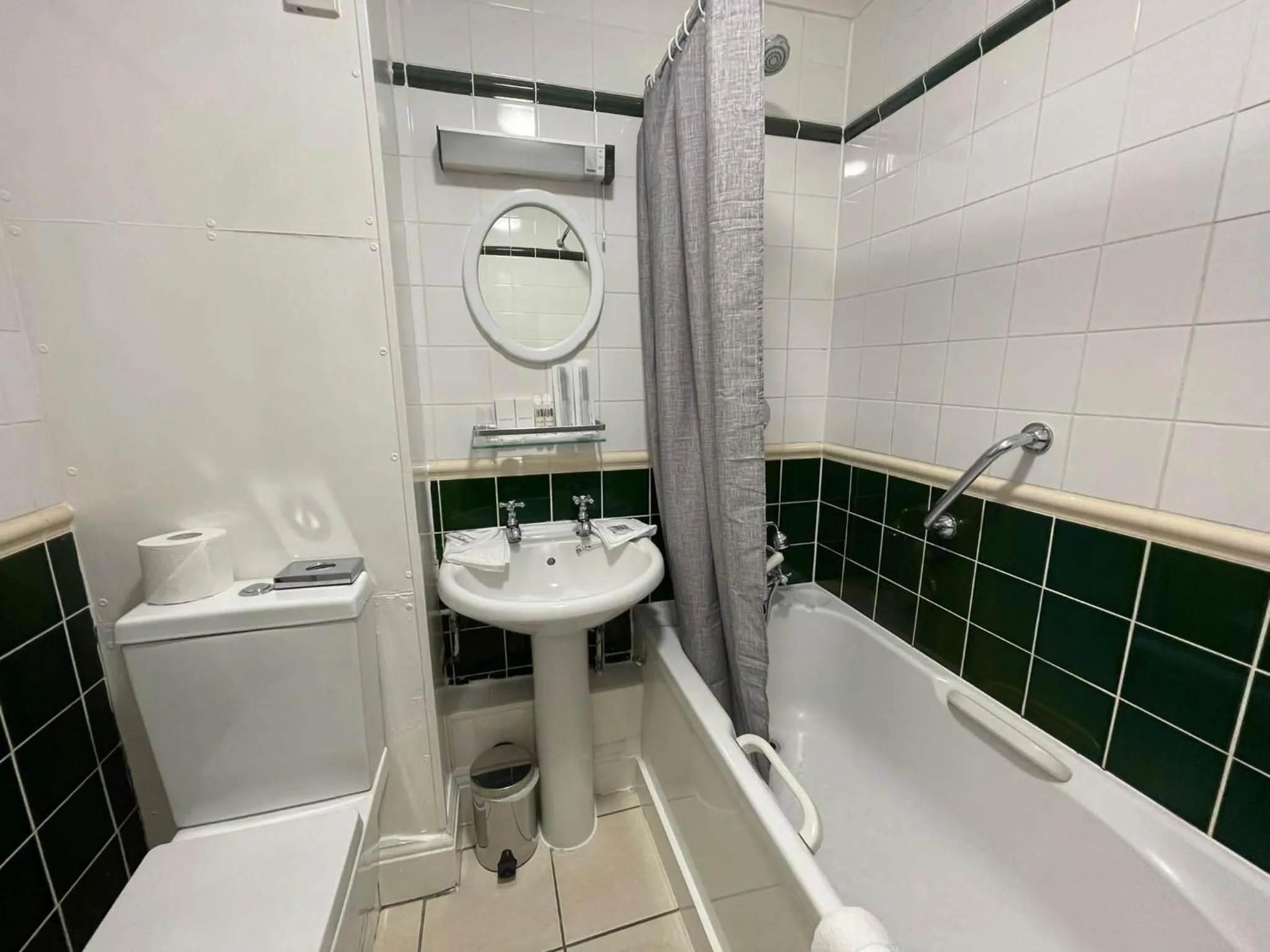 Bathroom in The Continental Hotel, Derby