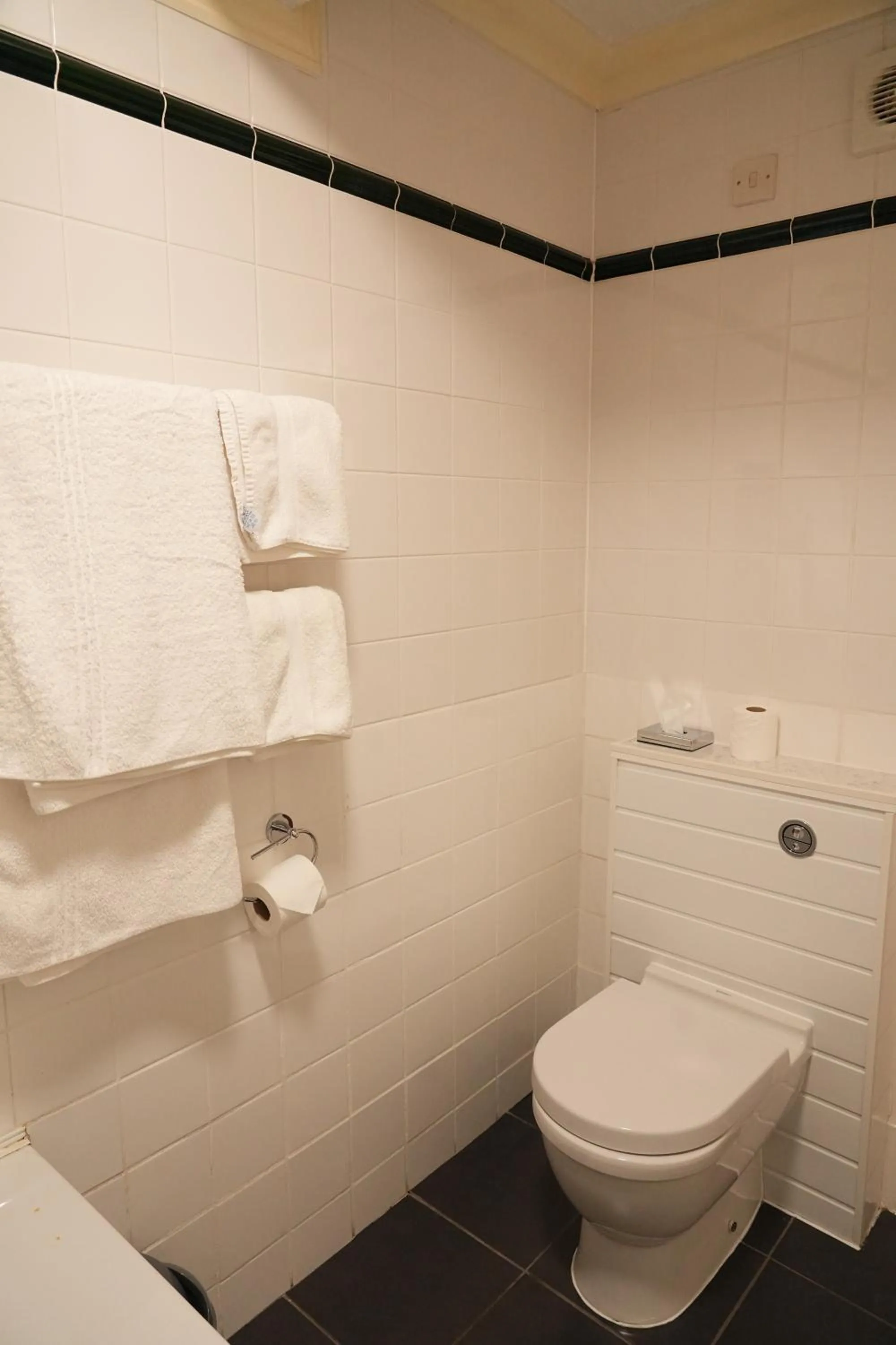 Toilet in The Continental Hotel, Derby