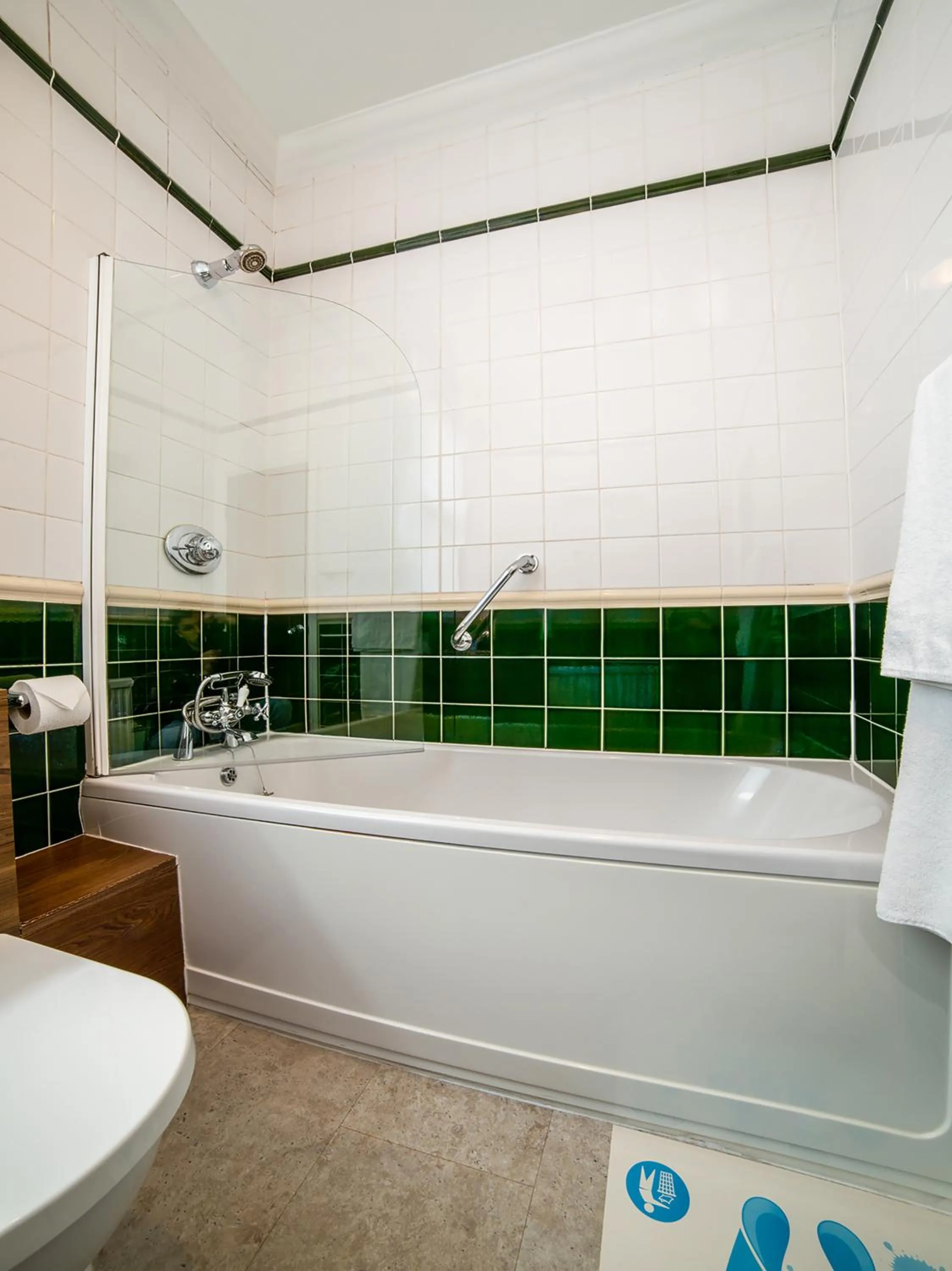 Bathroom in The Continental Hotel, Derby