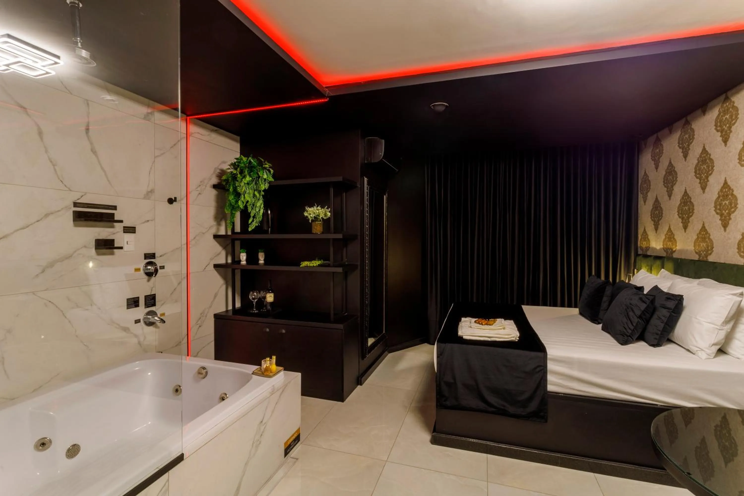 Bed in Medieval Hotel Motel SPA - Porto Alegre-RS