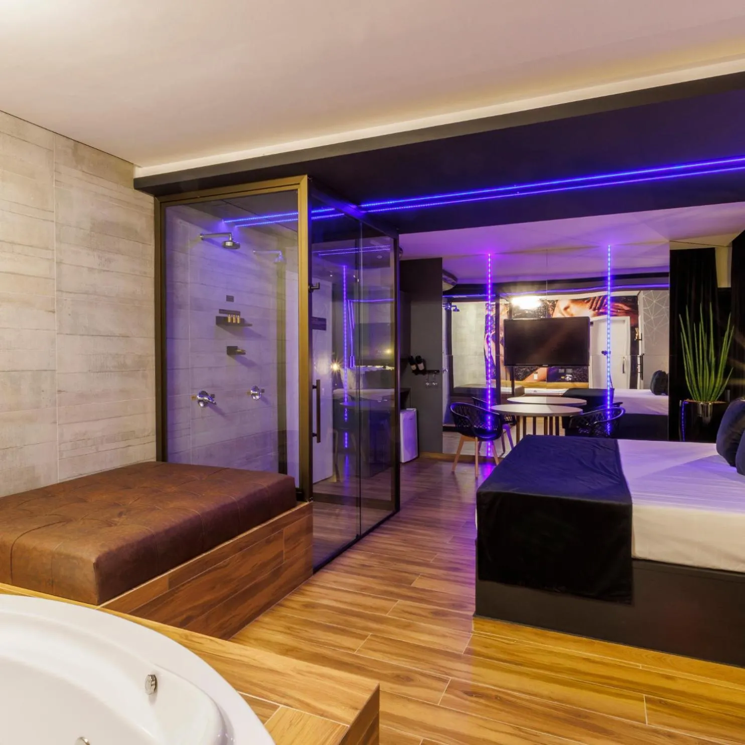 Bed in Medieval Hotel Motel SPA - Porto Alegre-RS