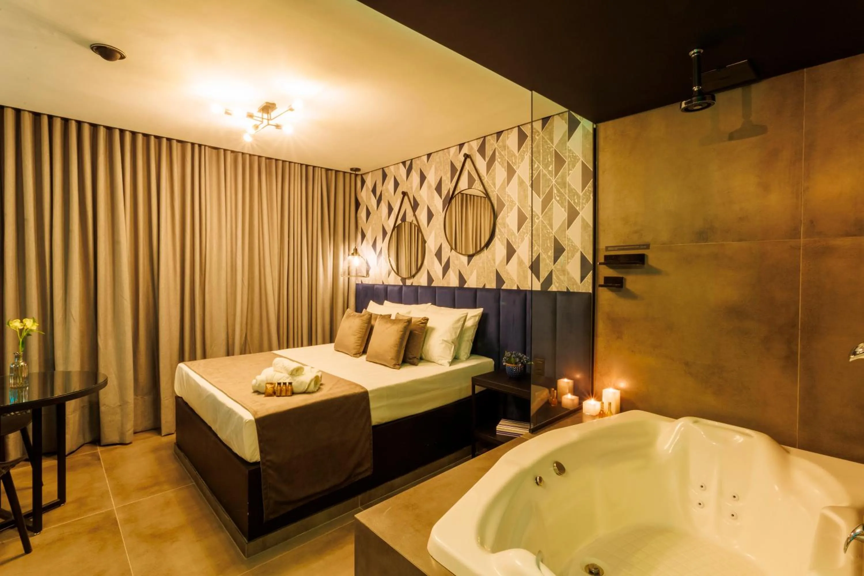 Bed in Medieval Hotel Motel SPA - Porto Alegre-RS