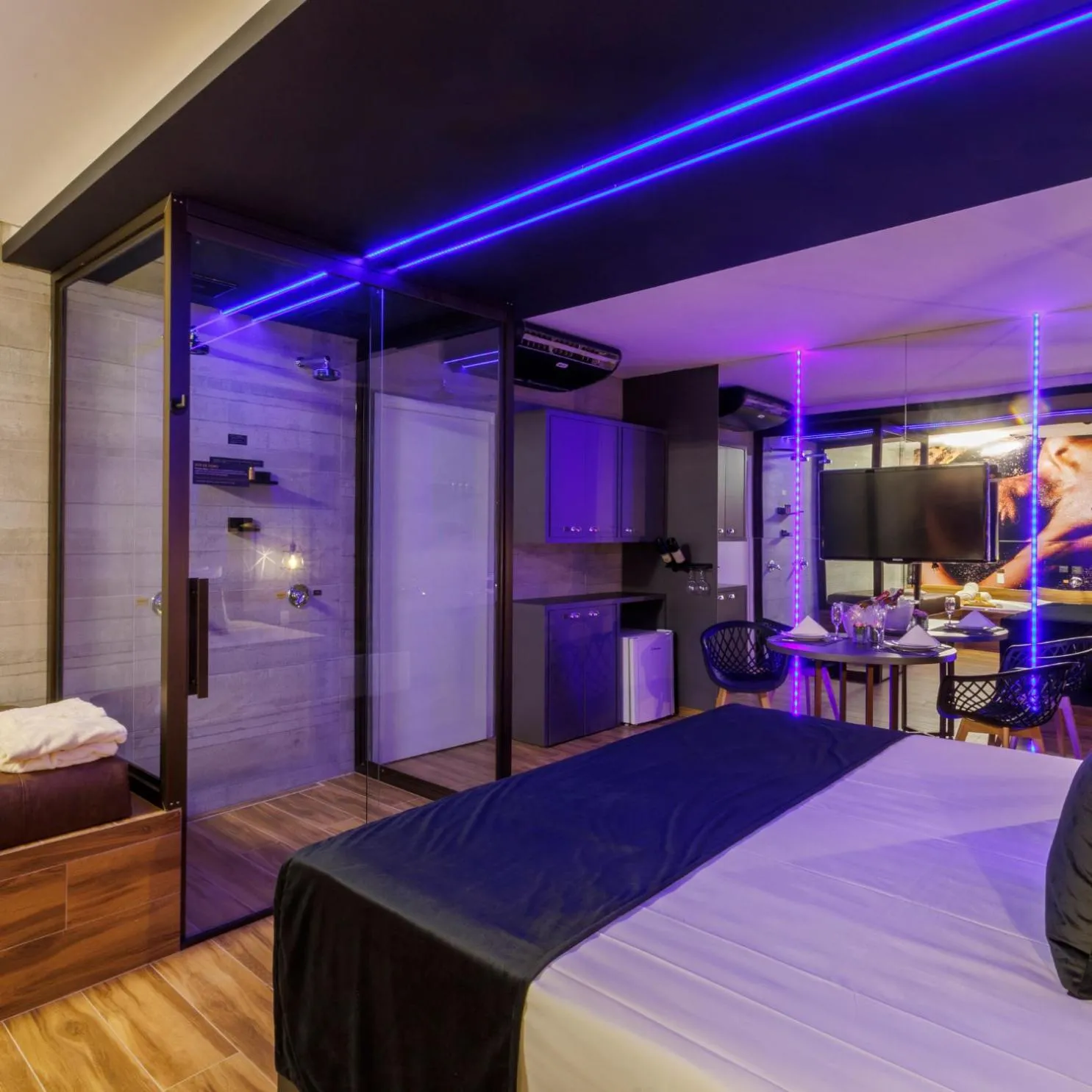 Bed in Medieval Hotel Motel SPA - Porto Alegre-RS