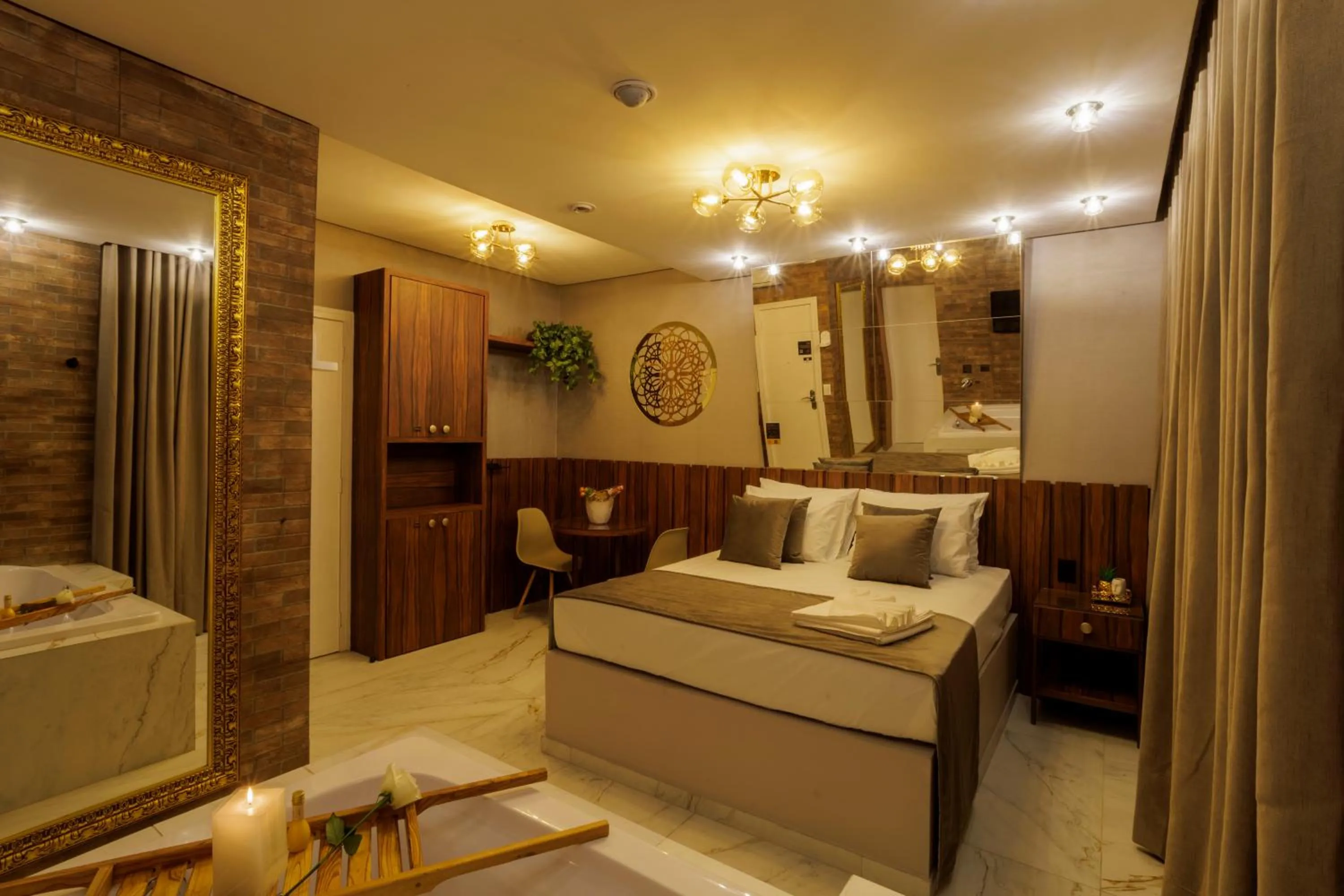 Bed in Medieval Hotel Motel SPA - Porto Alegre-RS