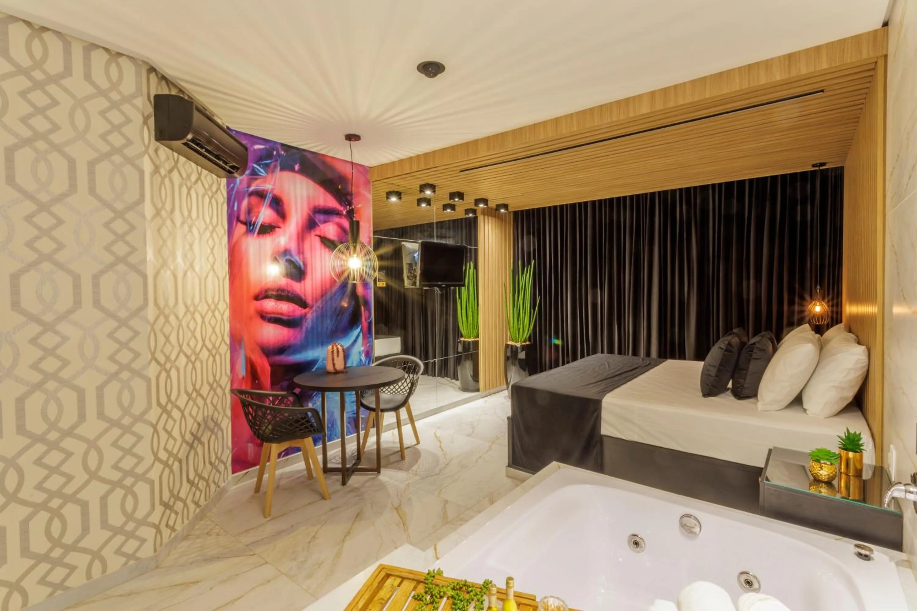 Bed in Medieval Hotel Motel SPA - Porto Alegre-RS