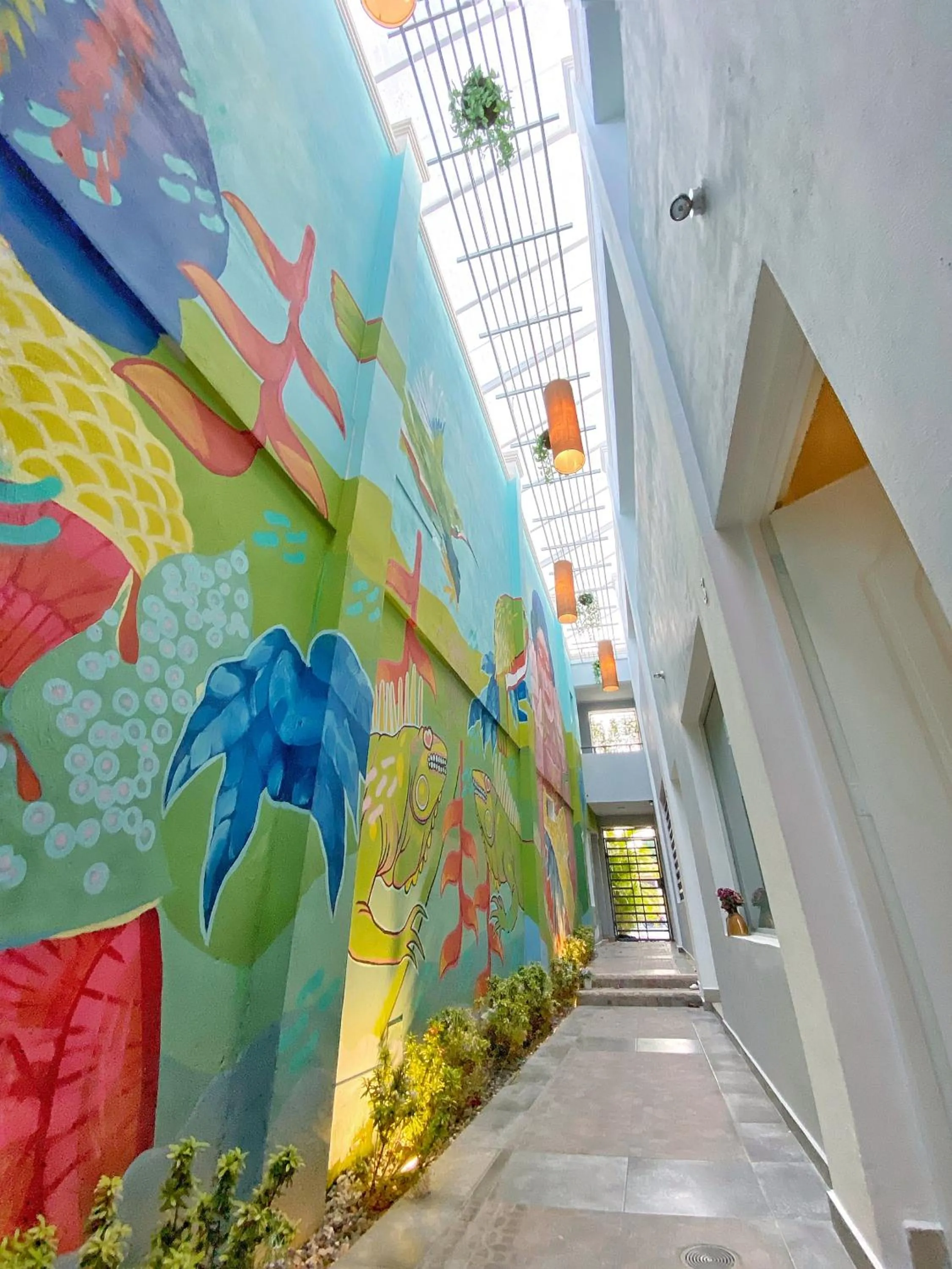 Facade/entrance in Green Oasis Hotel