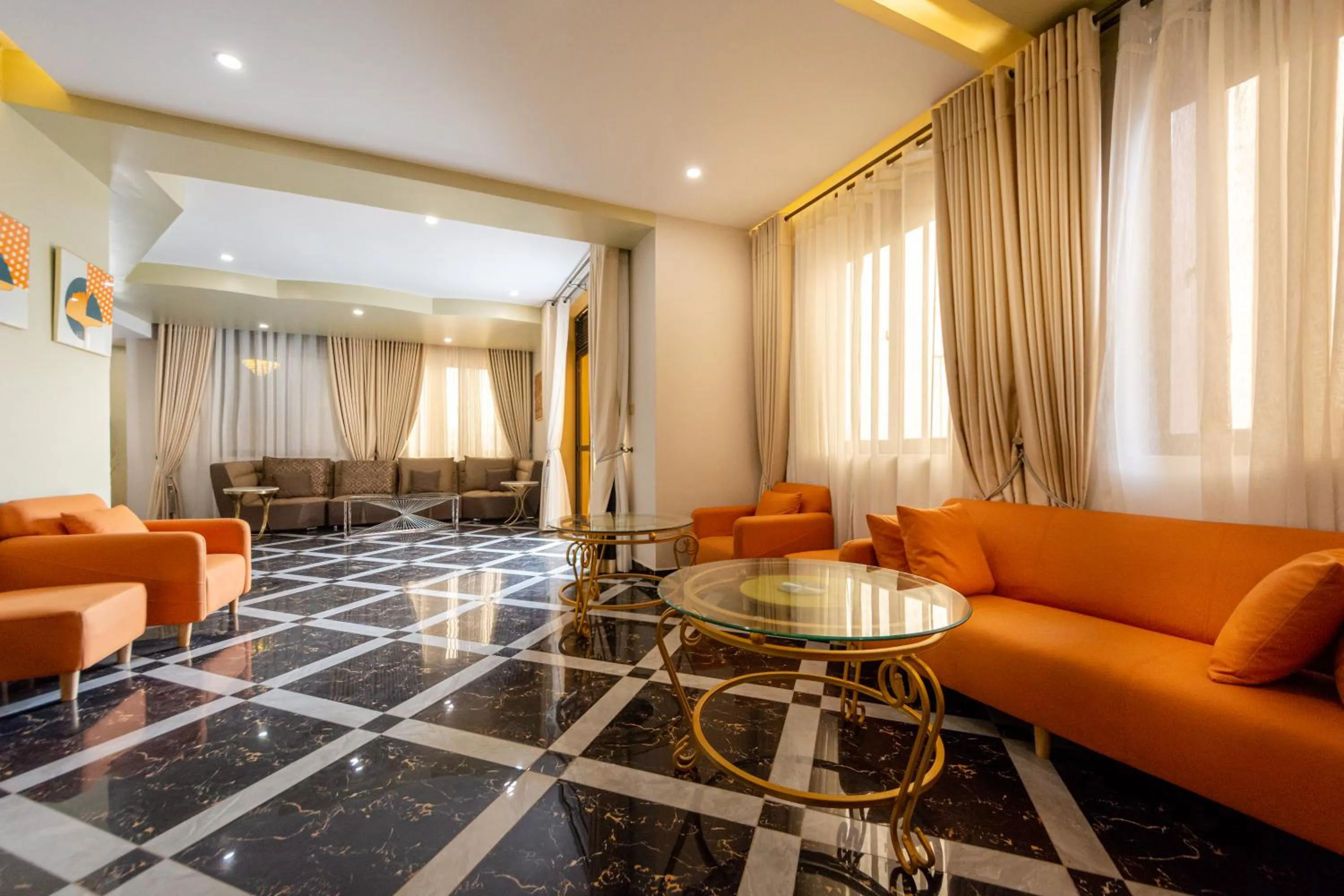 Lounge or bar in Las Vegas Garden Hotel Mbarara