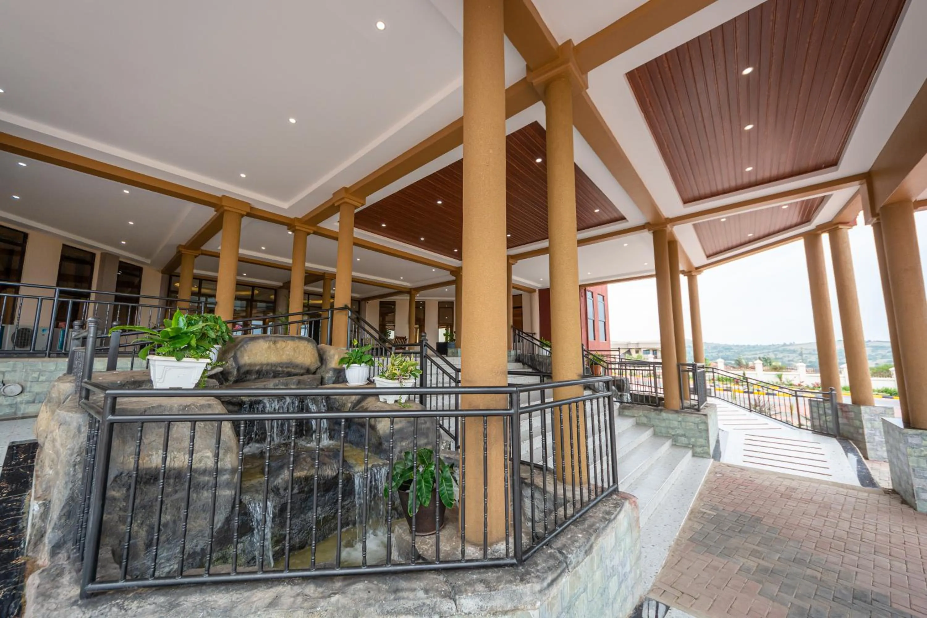 Property building in Las Vegas Garden Hotel Mbarara