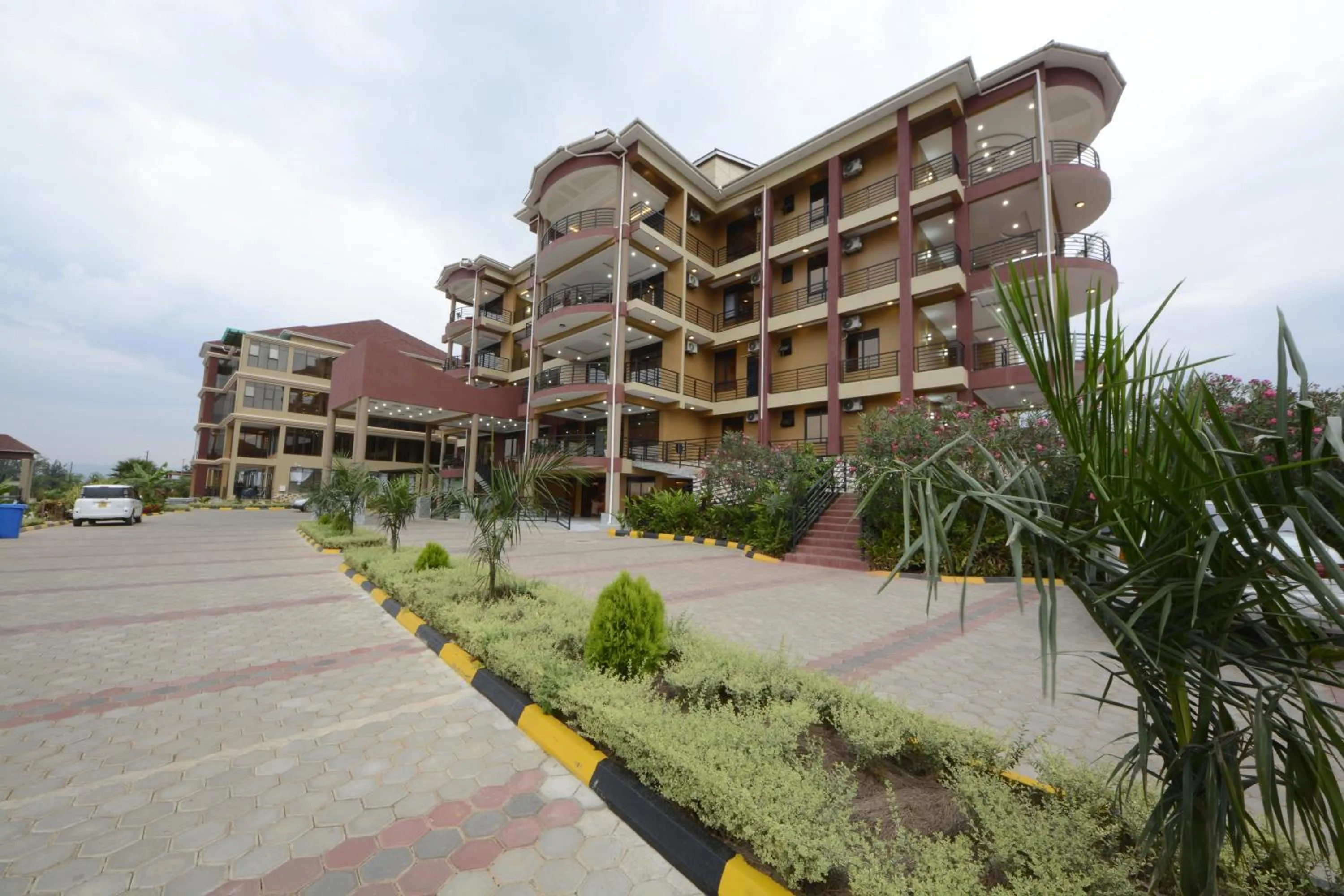 Property building in Las Vegas Garden Hotel Mbarara